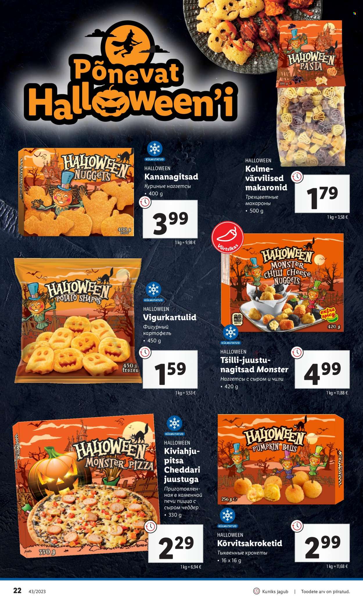 Lidl kliendileht - 26.10.2023 - 29.10.2023. Lehekülg 22