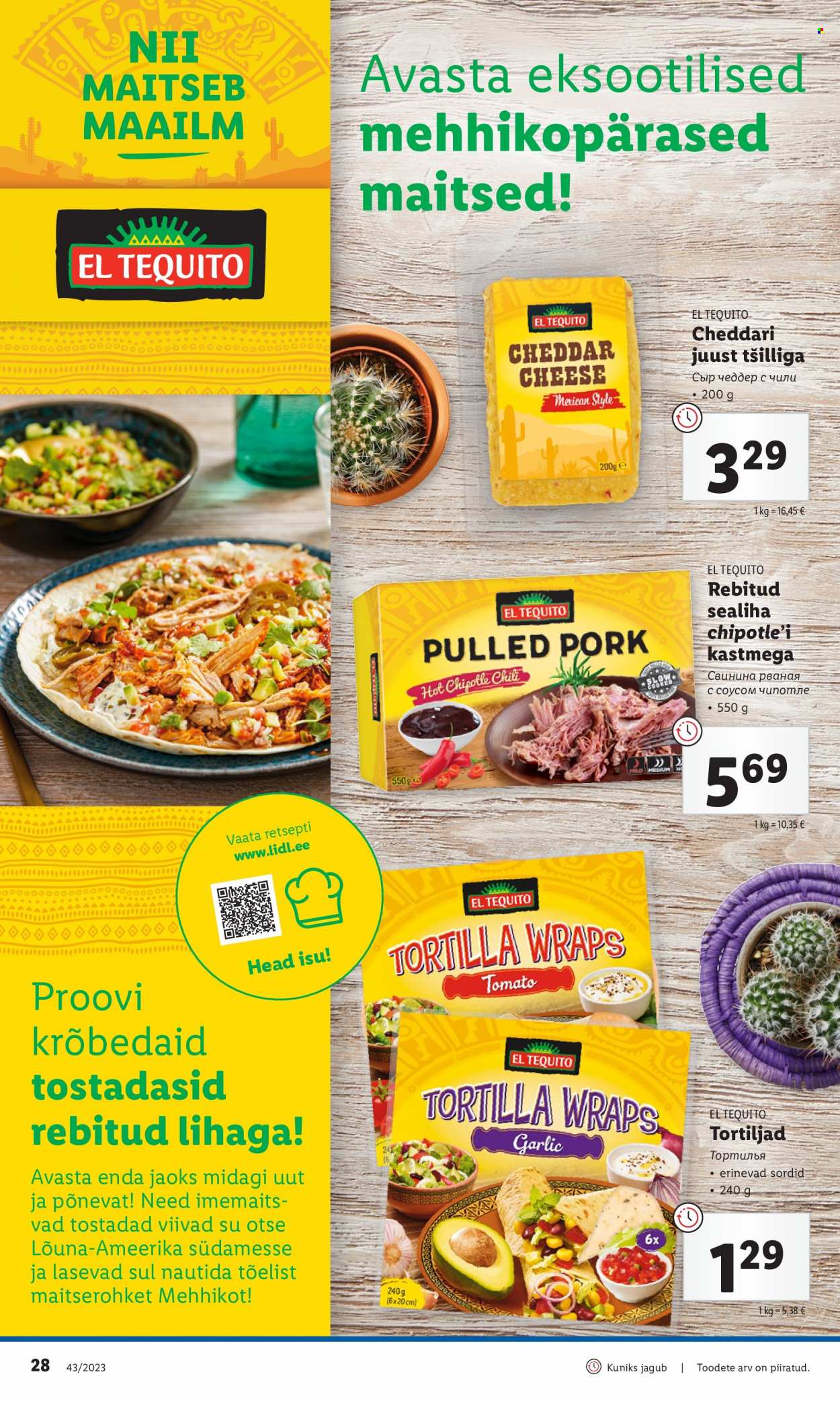 Lidl kliendileht - 26.10.2023 - 29.10.2023. Lehekülg 28