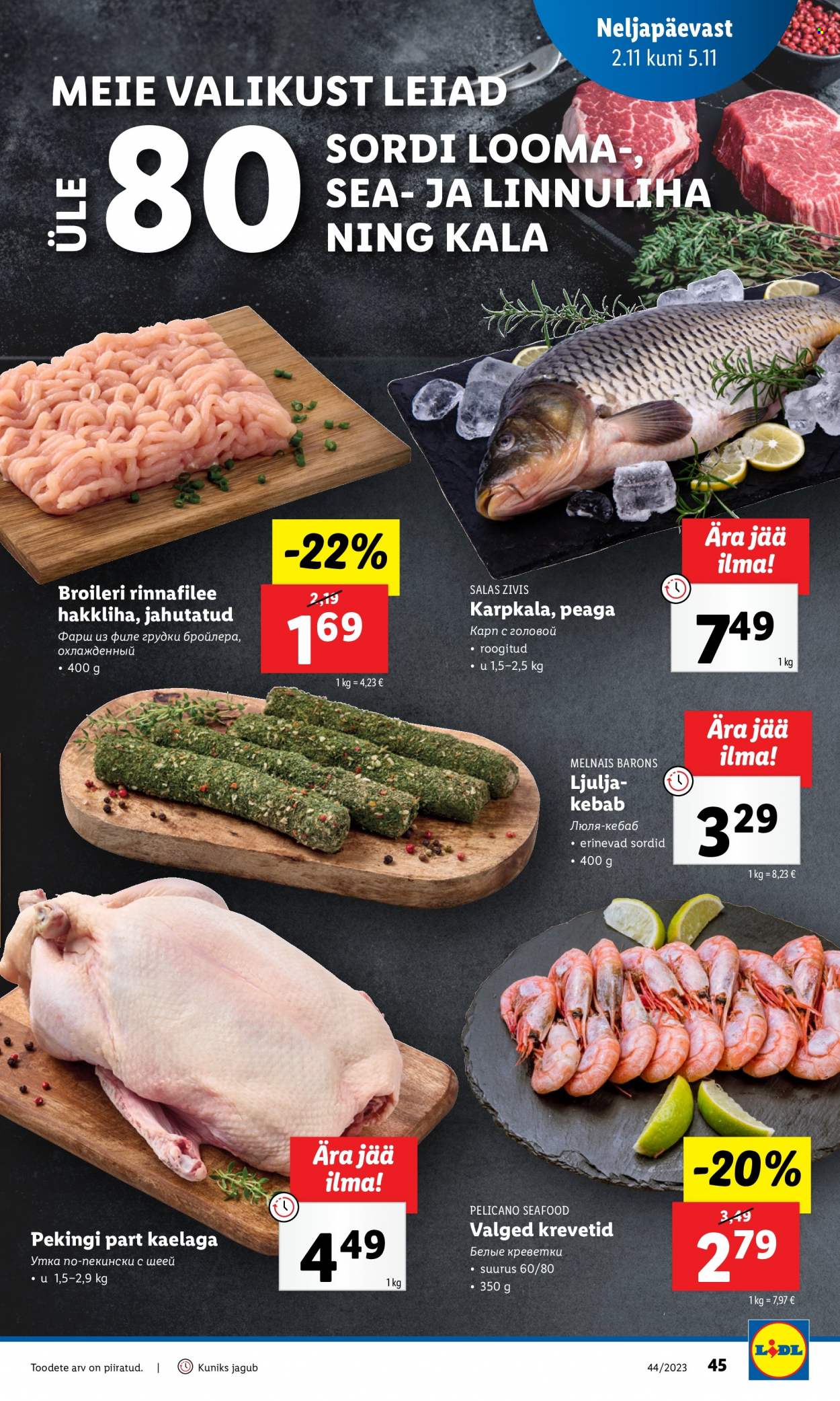Lidl kliendileht - 30.10.2023 - 01.11.2023. Lehekülg 45