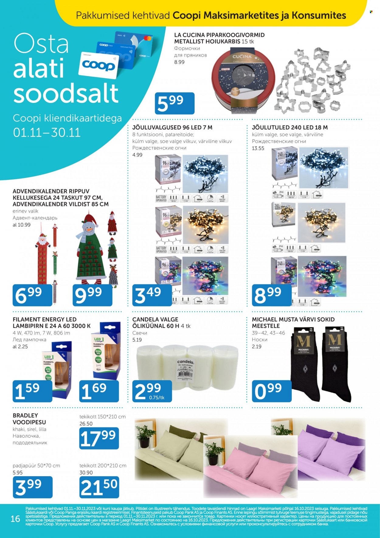 Coop kliendileht - 31.10.2023 - 06.11.2023. Lehekülg 16