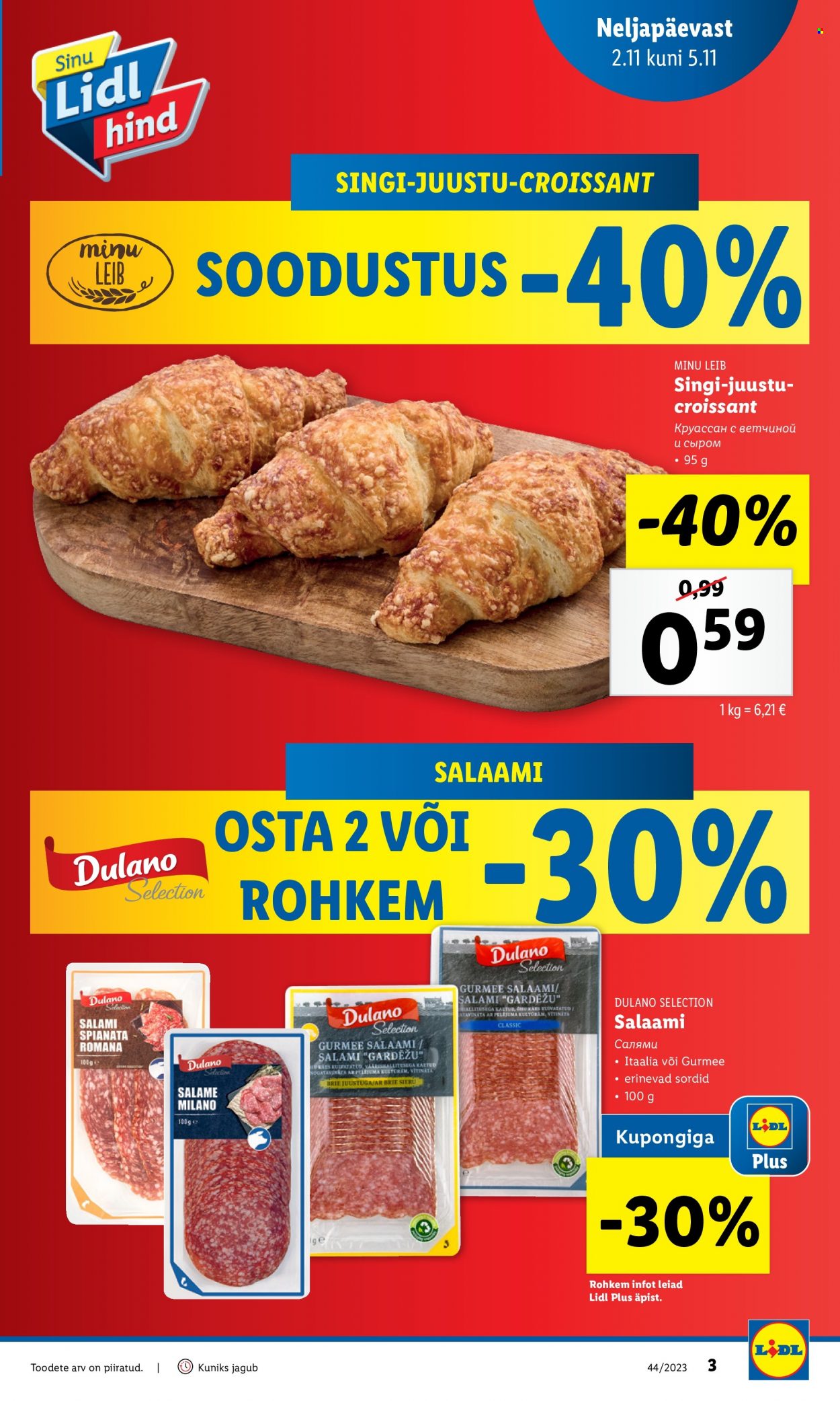 Lidl kliendileht - 02.11.2023 - 05.11.2023. Lehekülg 3