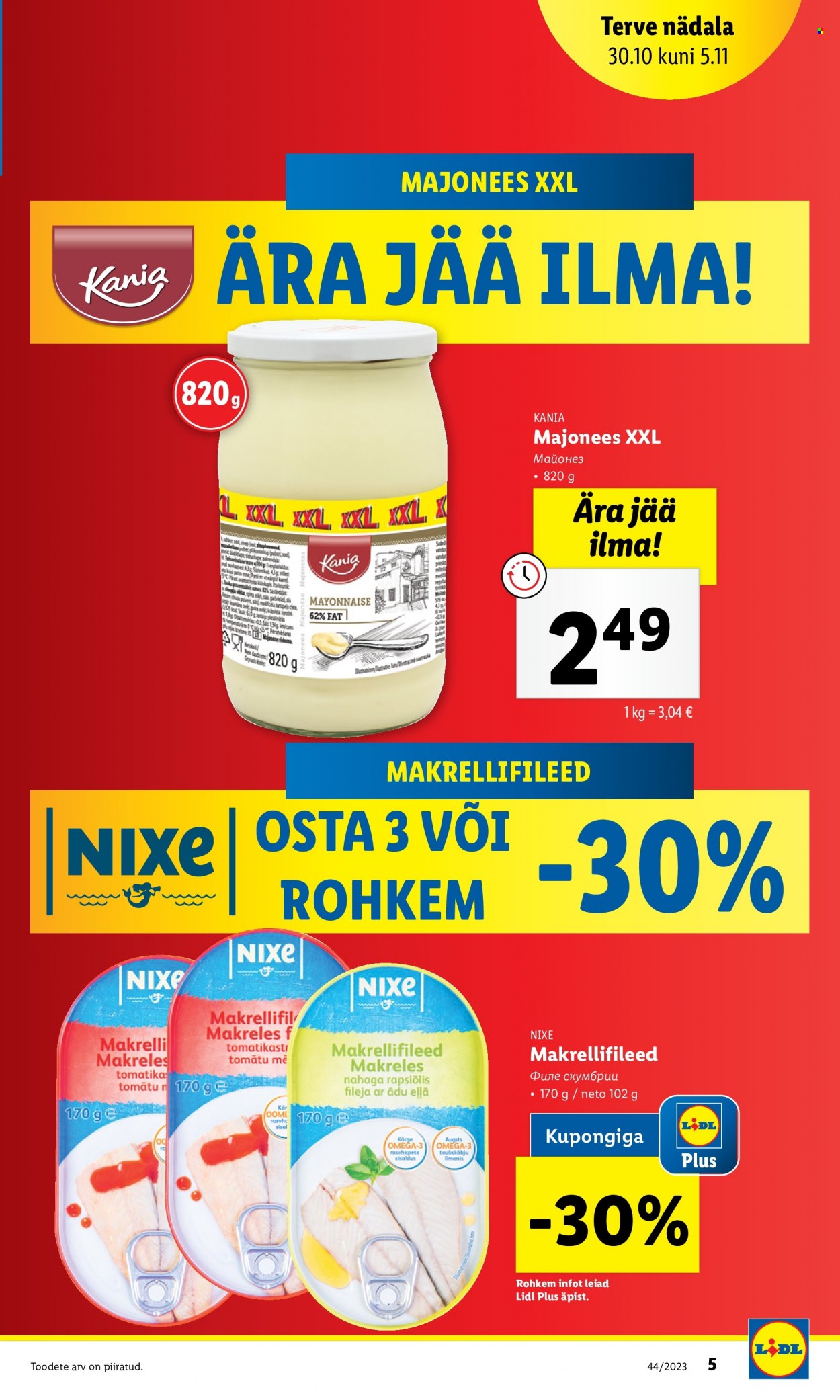 Lidl kliendileht - 02.11.2023 - 05.11.2023. Lehekülg 5
