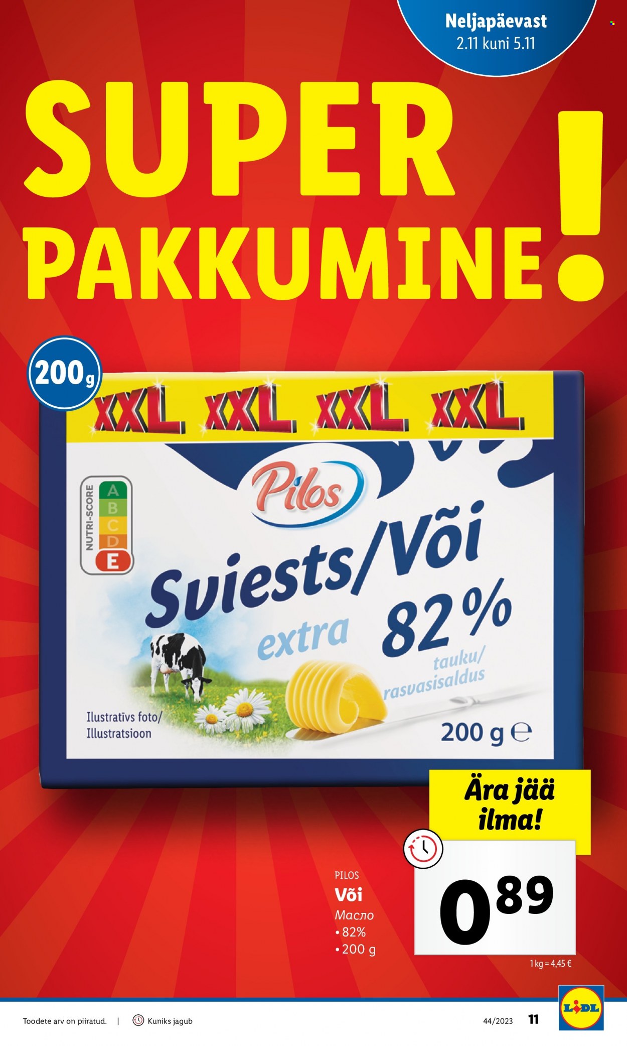 Lidl kliendileht - 02.11.2023 - 05.11.2023. Lehekülg 11