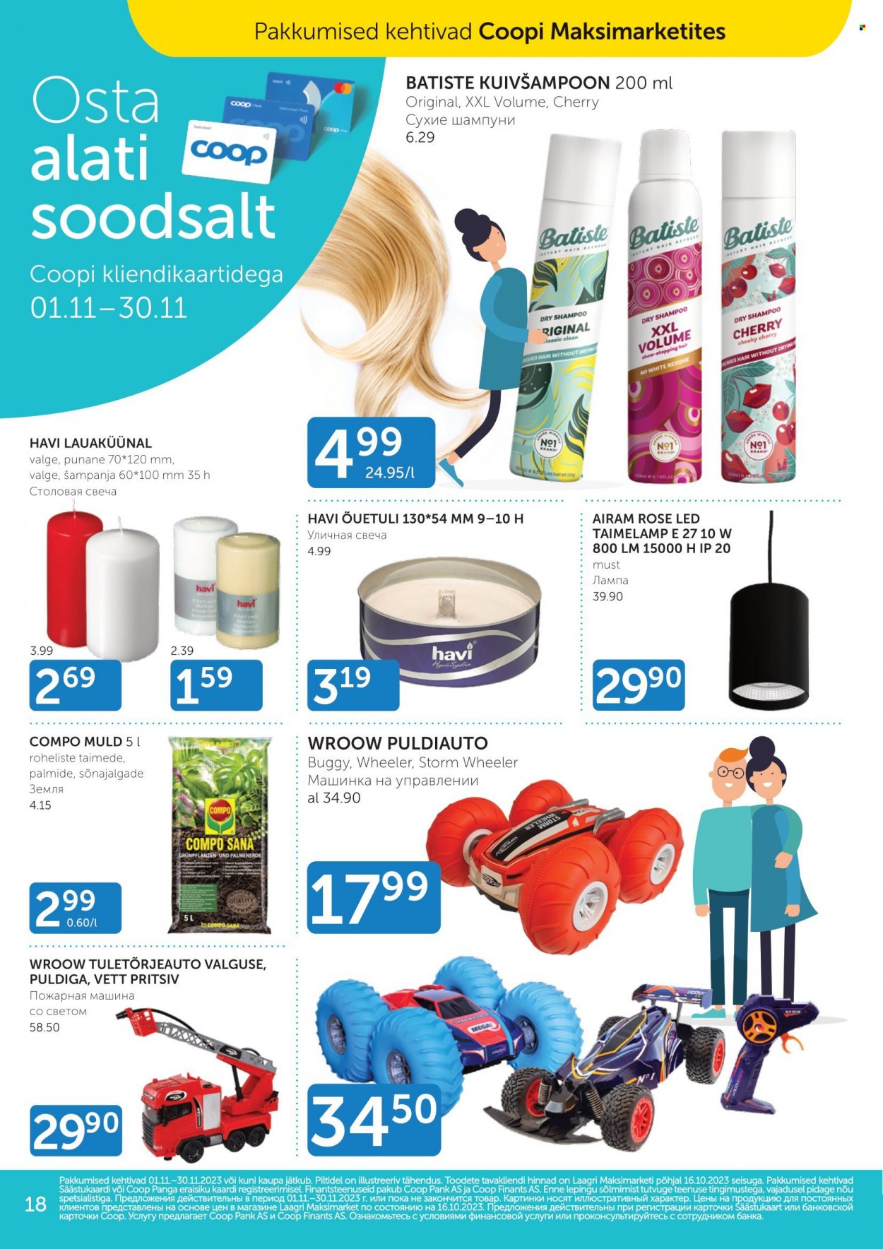 thumbnail - Kaupluse Coop kliendileht - 01.11.2023 - 30.11.2023 - soodustooted - muld. Lehekülg 7.