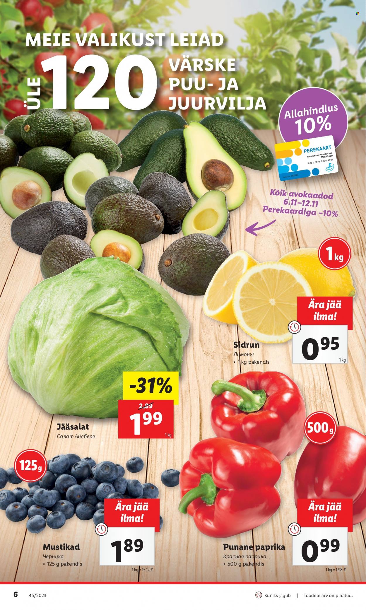 Lidl kliendileht - 06.11.2023 - 12.11.2023. Lehekülg 6