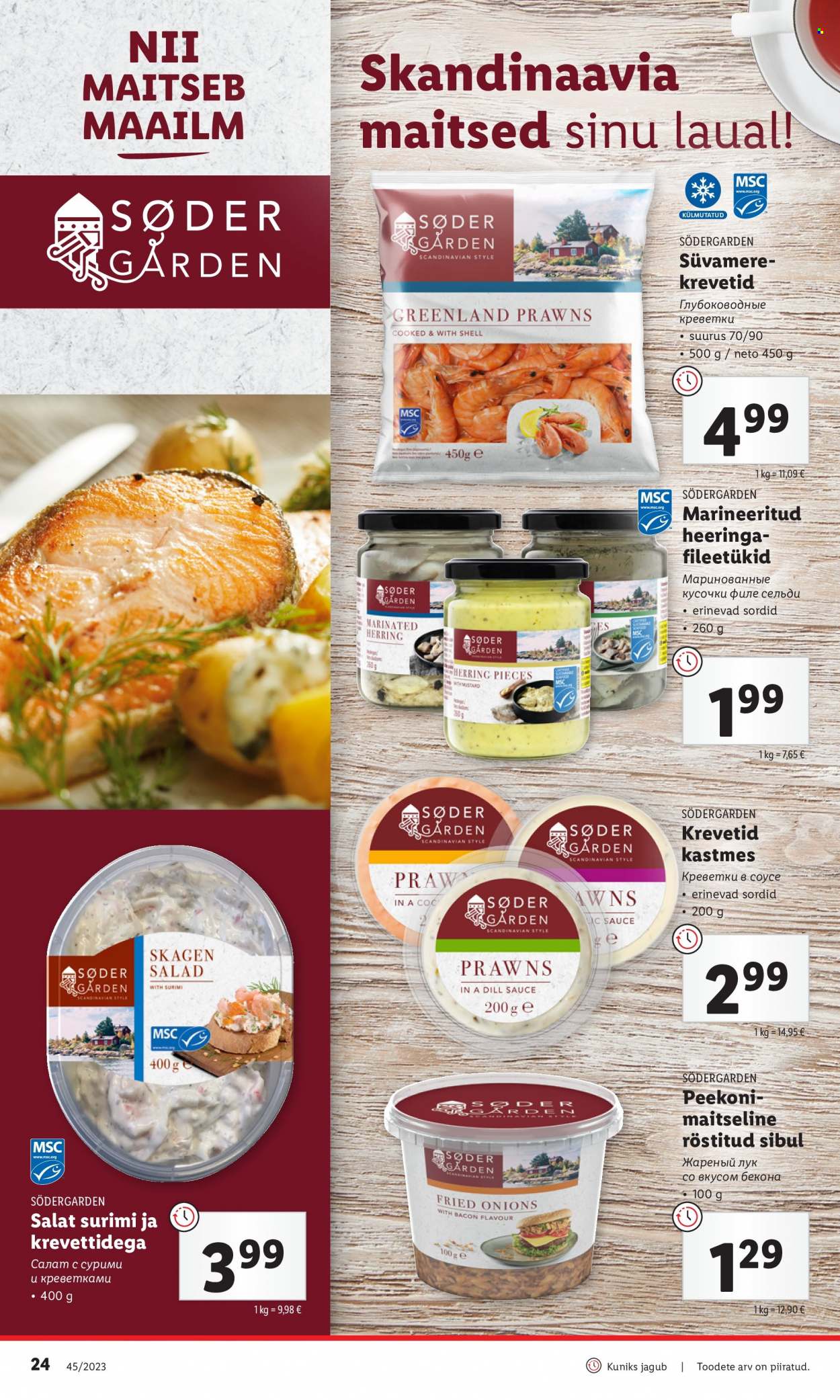 Lidl kliendileht - 06.11.2023 - 12.11.2023. Lehekülg 24