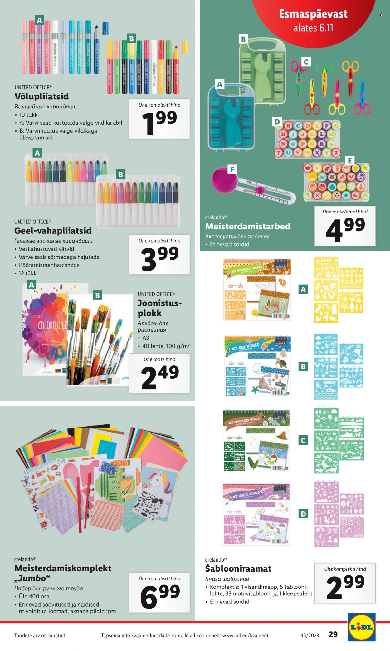Lidl kliendileht - 06.11.2023 - 12.11.2023. Lehekülg 29