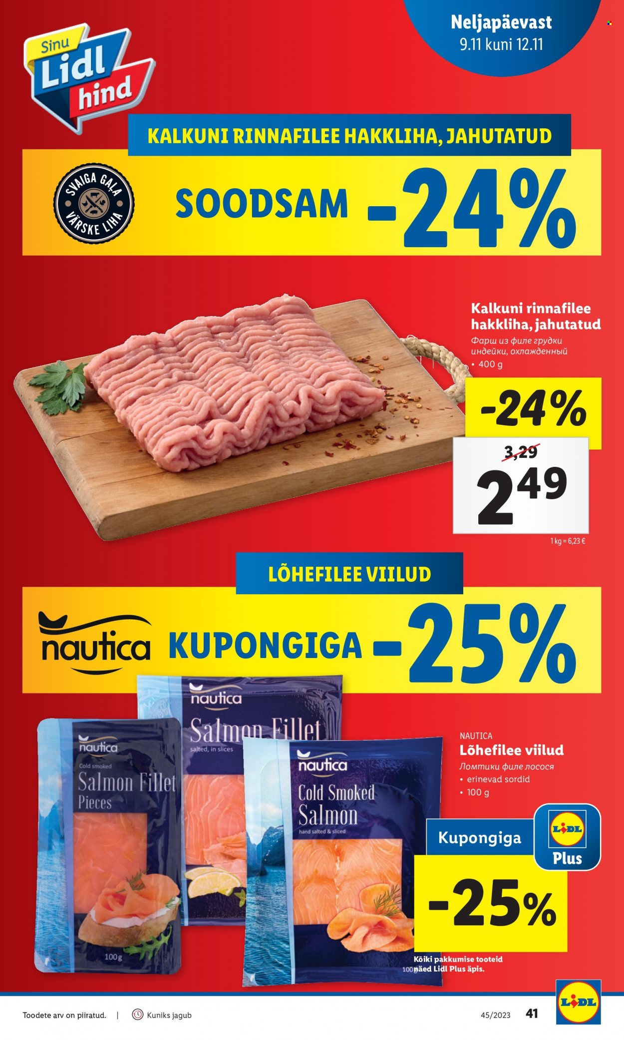 Lidl kliendileht - 06.11.2023 - 12.11.2023. Lehekülg 41