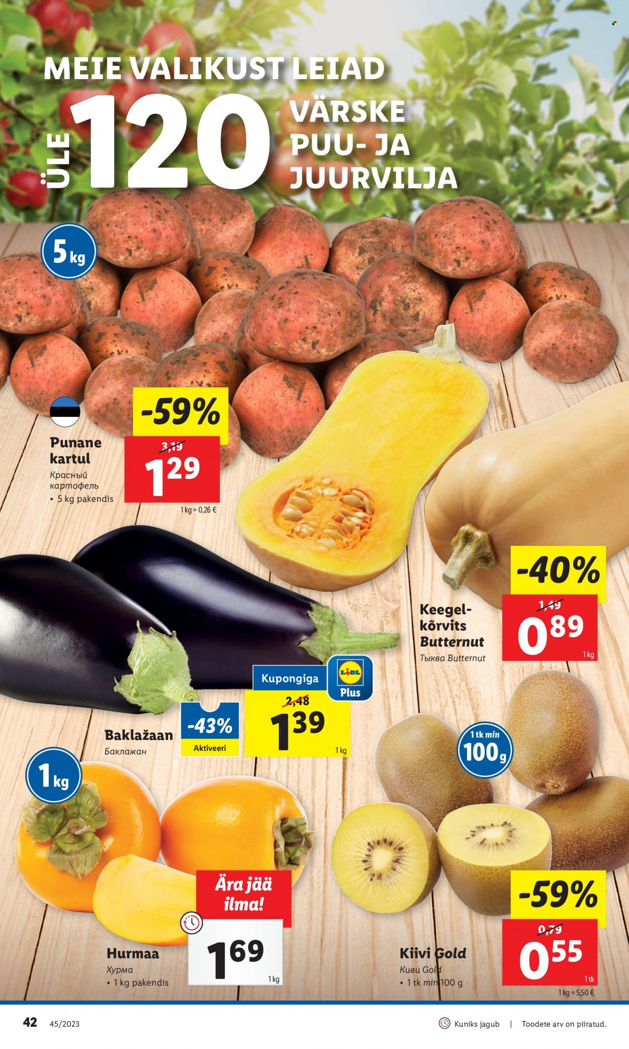 Lidl kliendileht - 06.11.2023 - 12.11.2023. Lehekülg 42