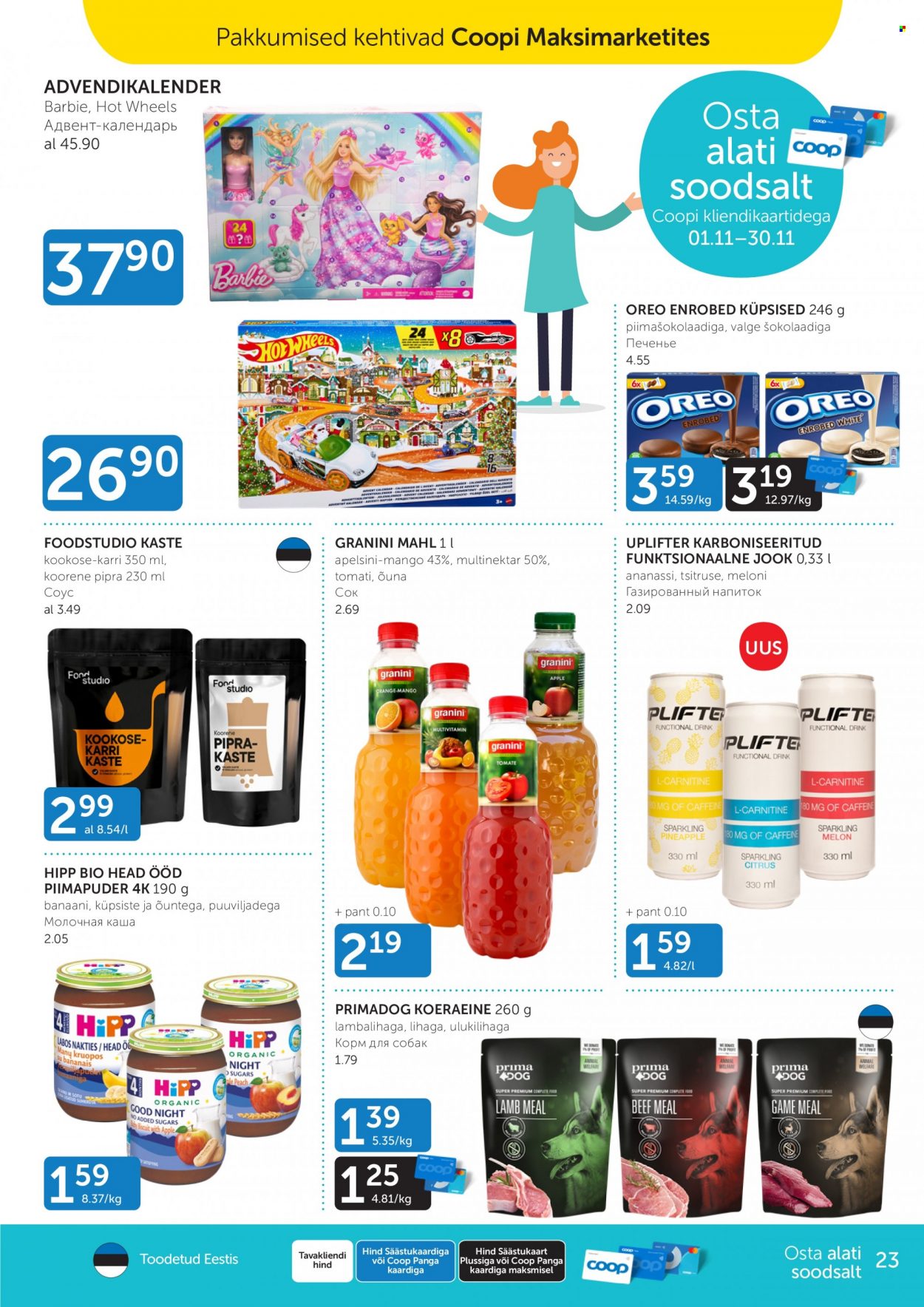 Coop kliendileht - 07.11.2023 - 13.11.2023. Lehekülg 23