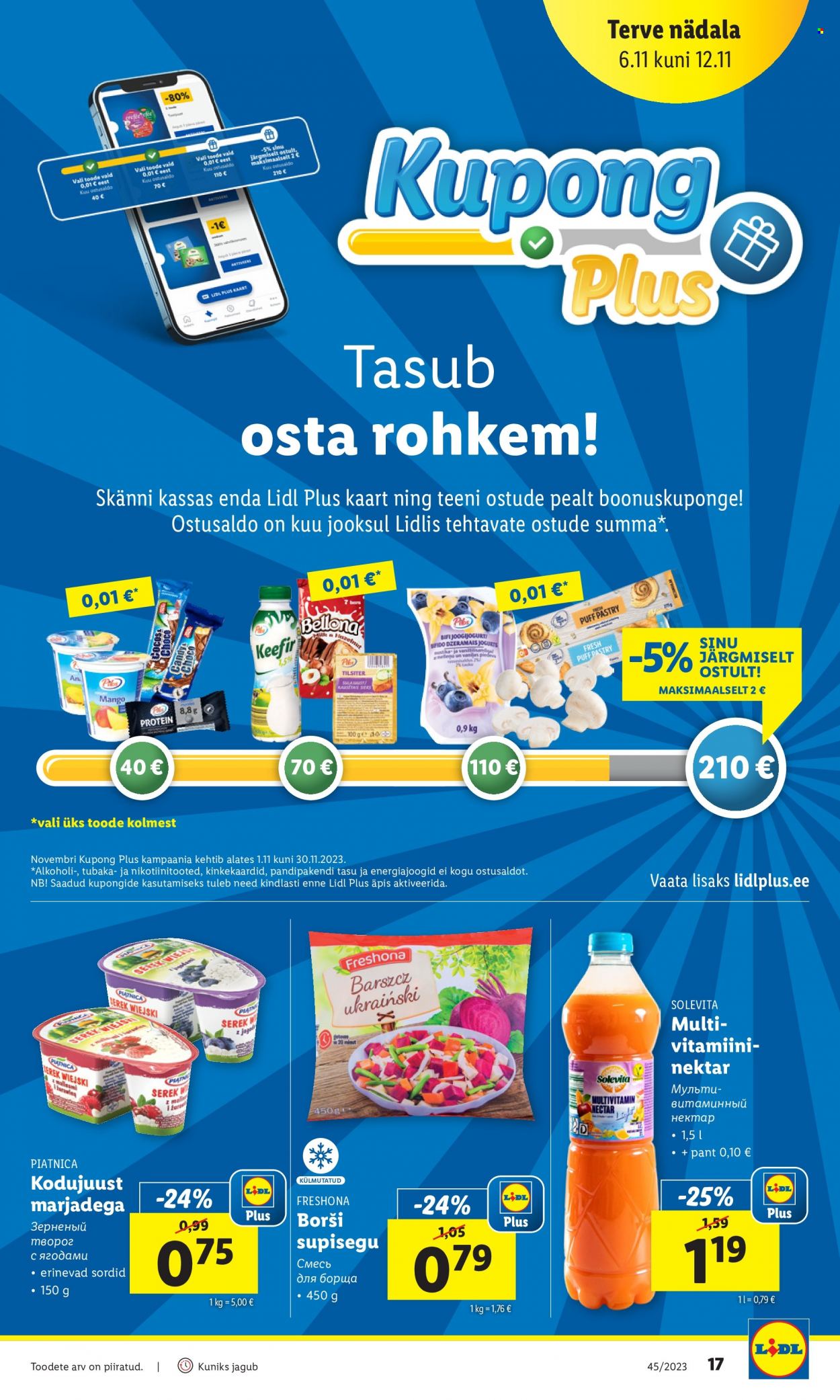 Lidl kliendileht - 09.11.2023 - 12.11.2023. Lehekülg 17