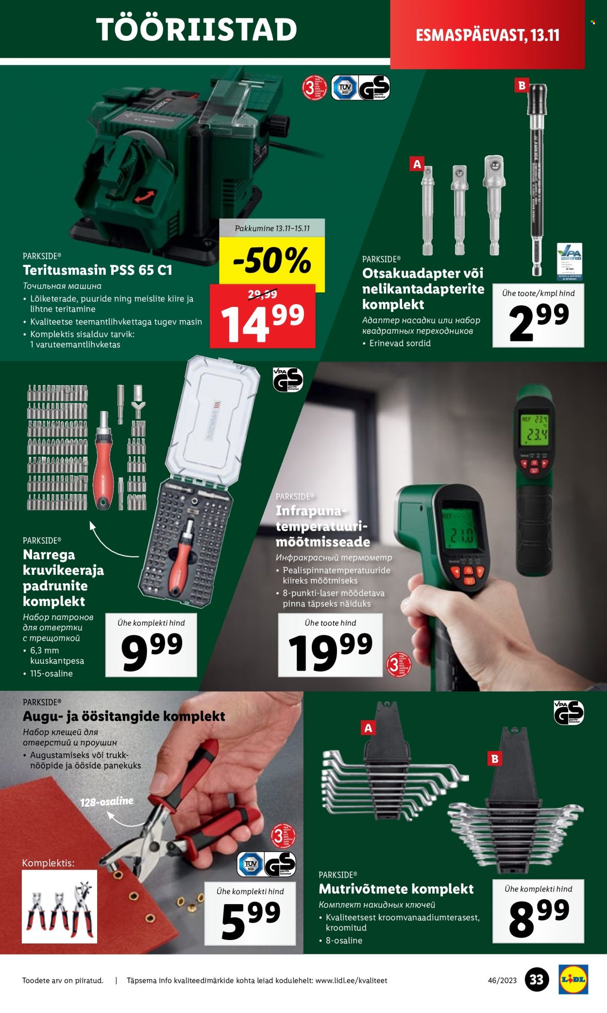 Lidl kliendileht - 13.11.2023 - 19.11.2023. Lehekülg 33