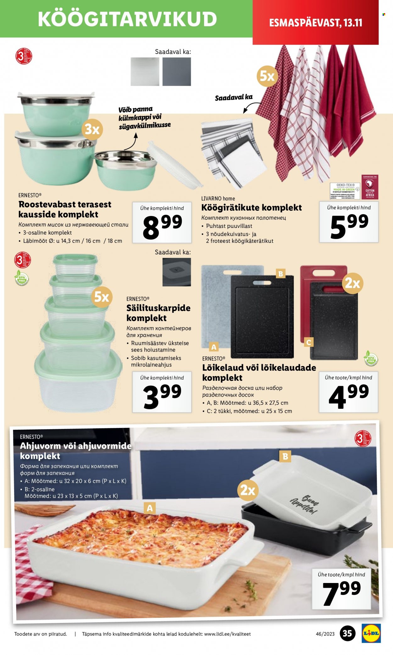 Lidl kliendileht - 13.11.2023 - 19.11.2023. Lehekülg 35
