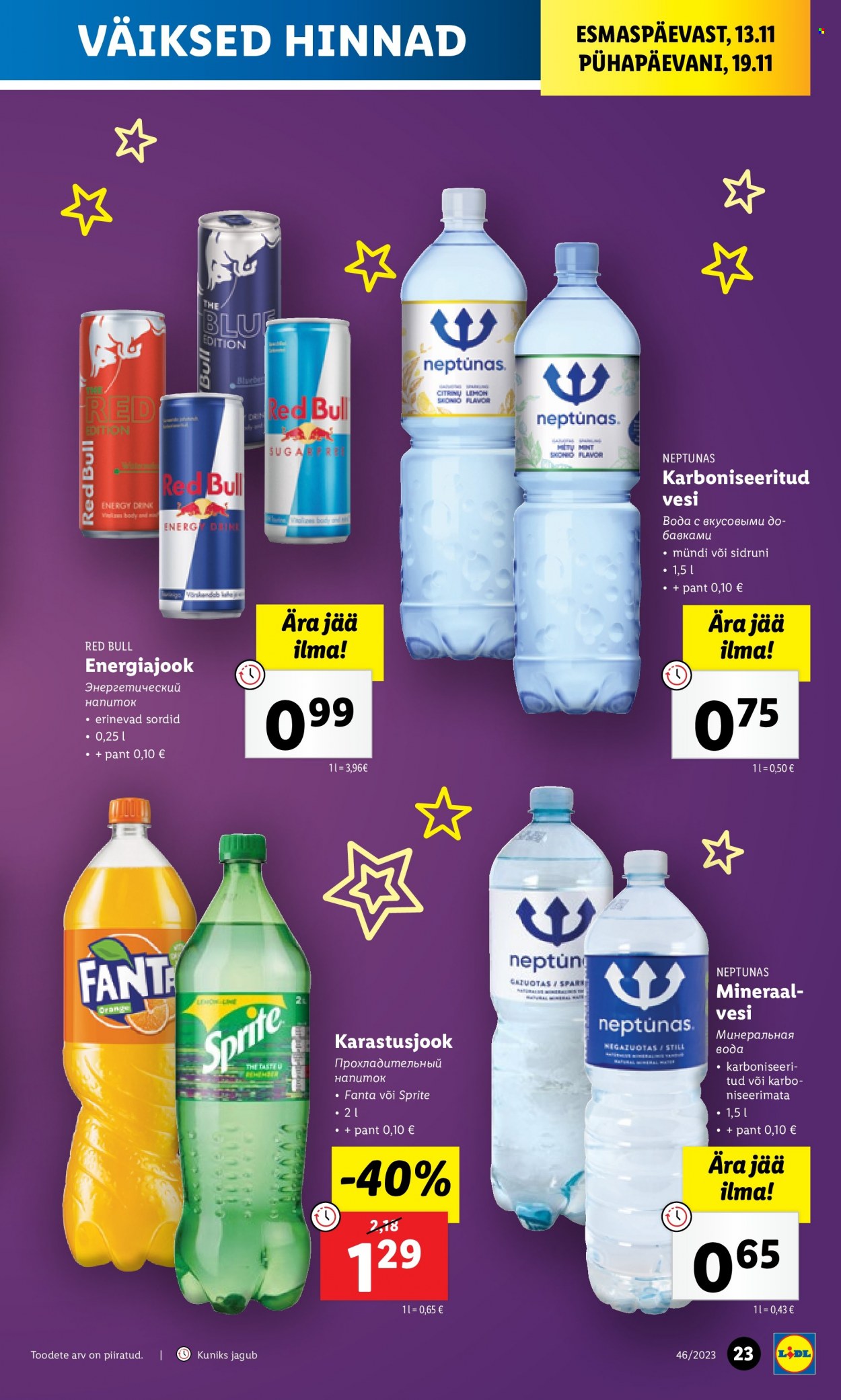 Lidl kliendileht - 16.11.2023 - 19.11.2023. Lehekülg 23