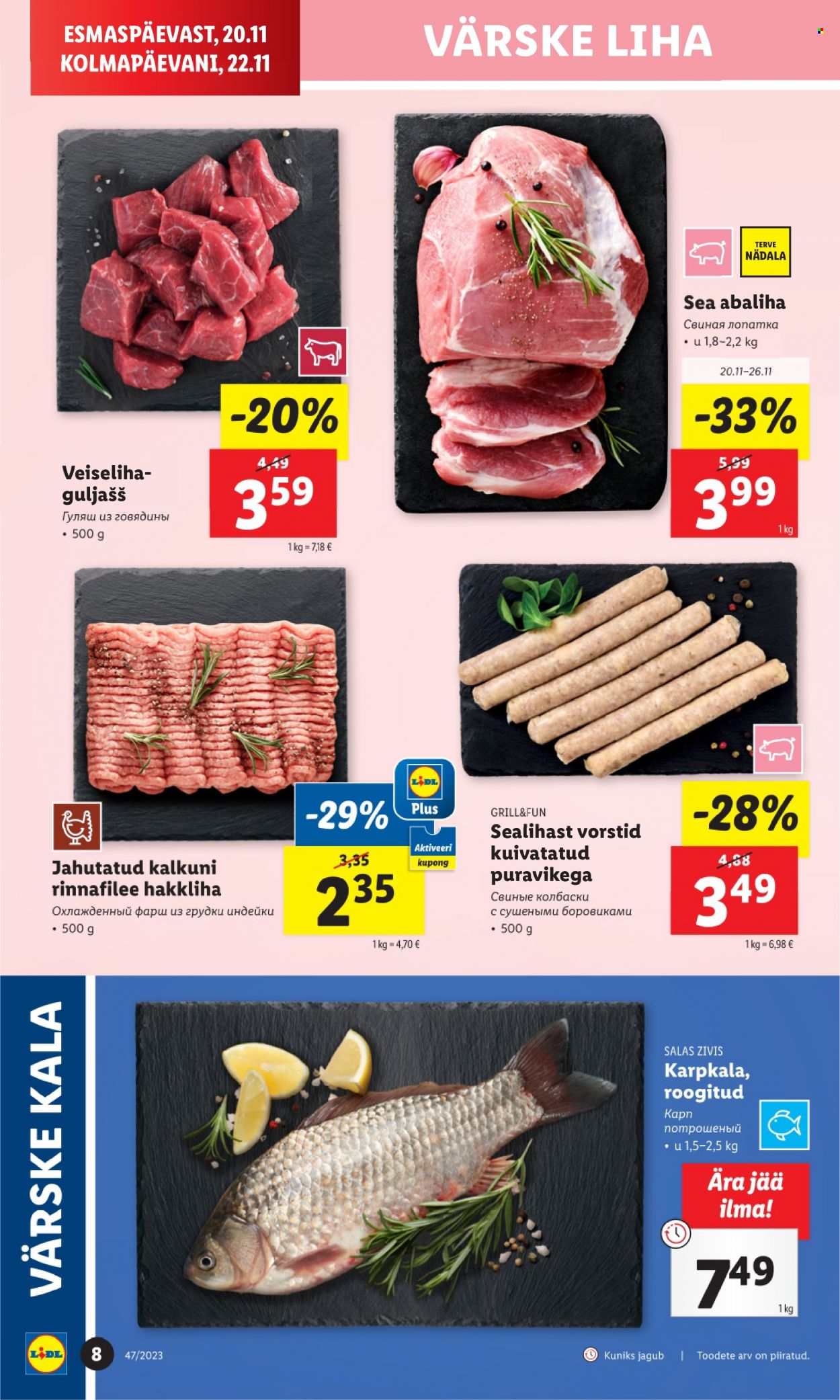 Lidl kliendileht - 20.11.2023 - 26.11.2023. Lehekülg 8