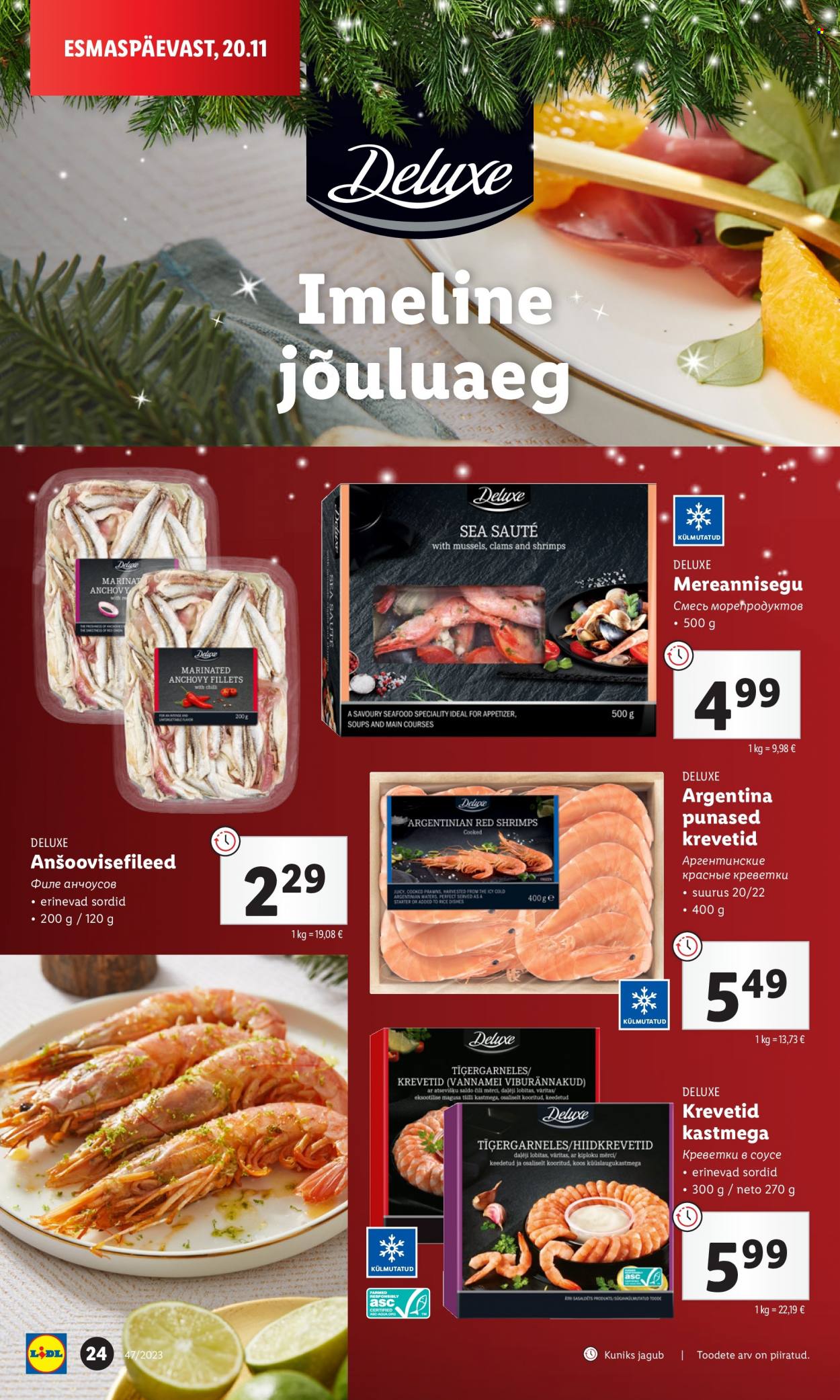 Lidl kliendileht - 20.11.2023 - 26.11.2023. Lehekülg 24