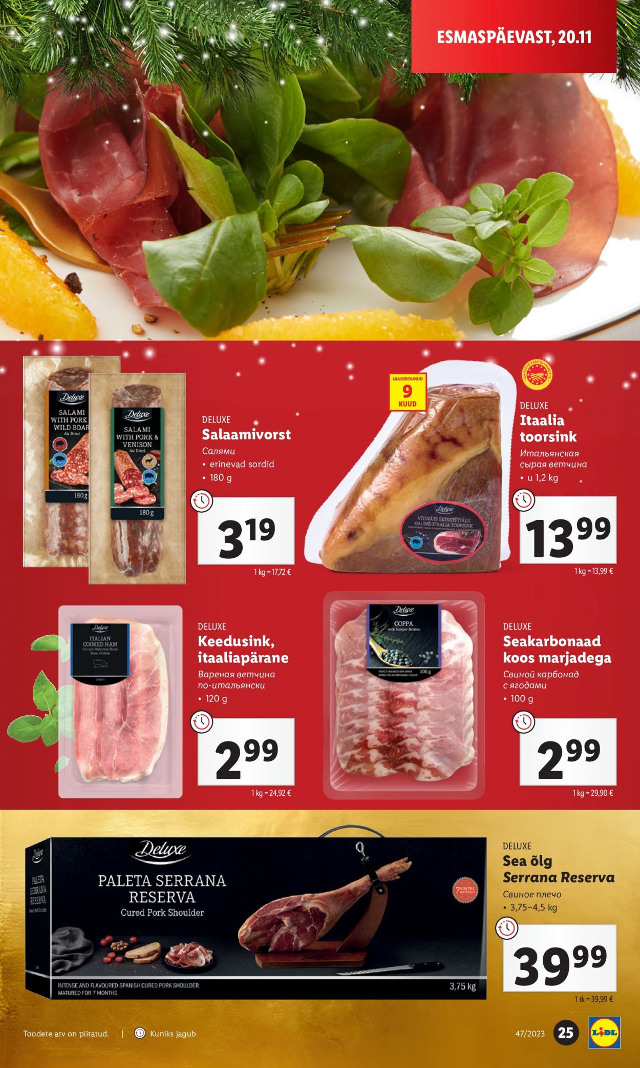 Lidl kliendileht - 20.11.2023 - 26.11.2023. Lehekülg 25
