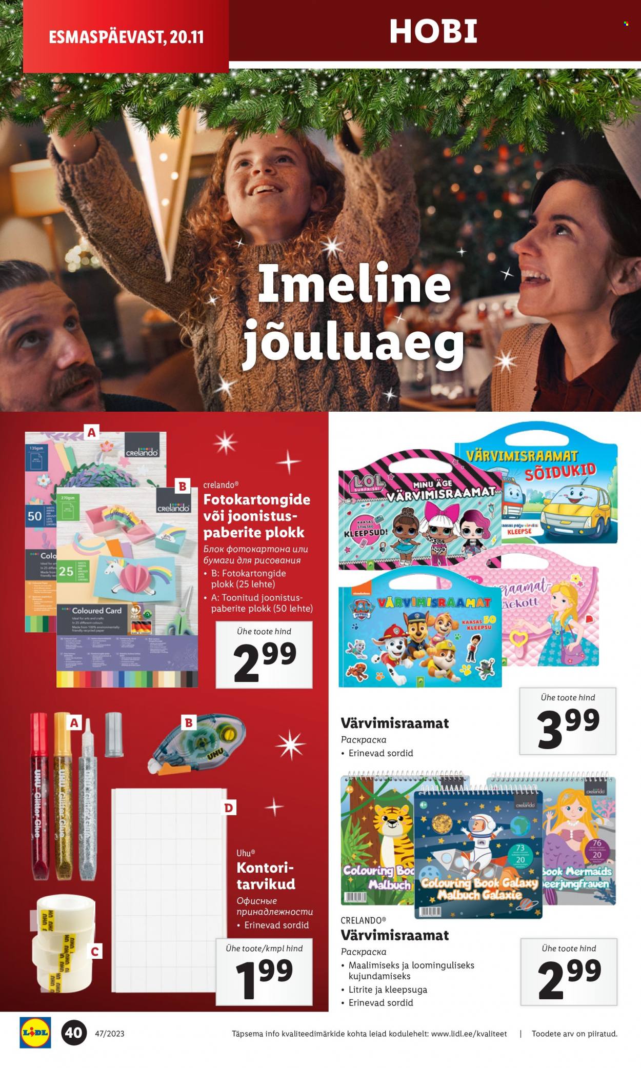 Lidl kliendileht - 20.11.2023 - 26.11.2023. Lehekülg 40