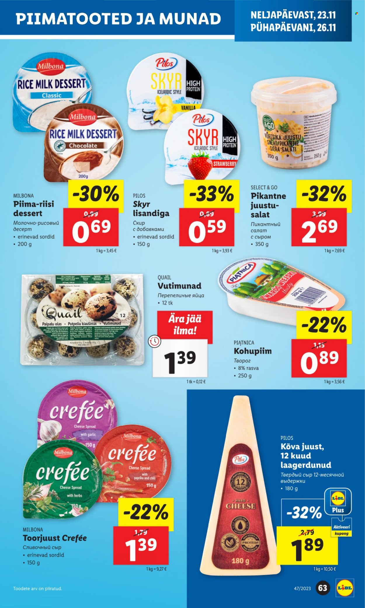 Lidl kliendileht - 20.11.2023 - 26.11.2023. Lehekülg 63