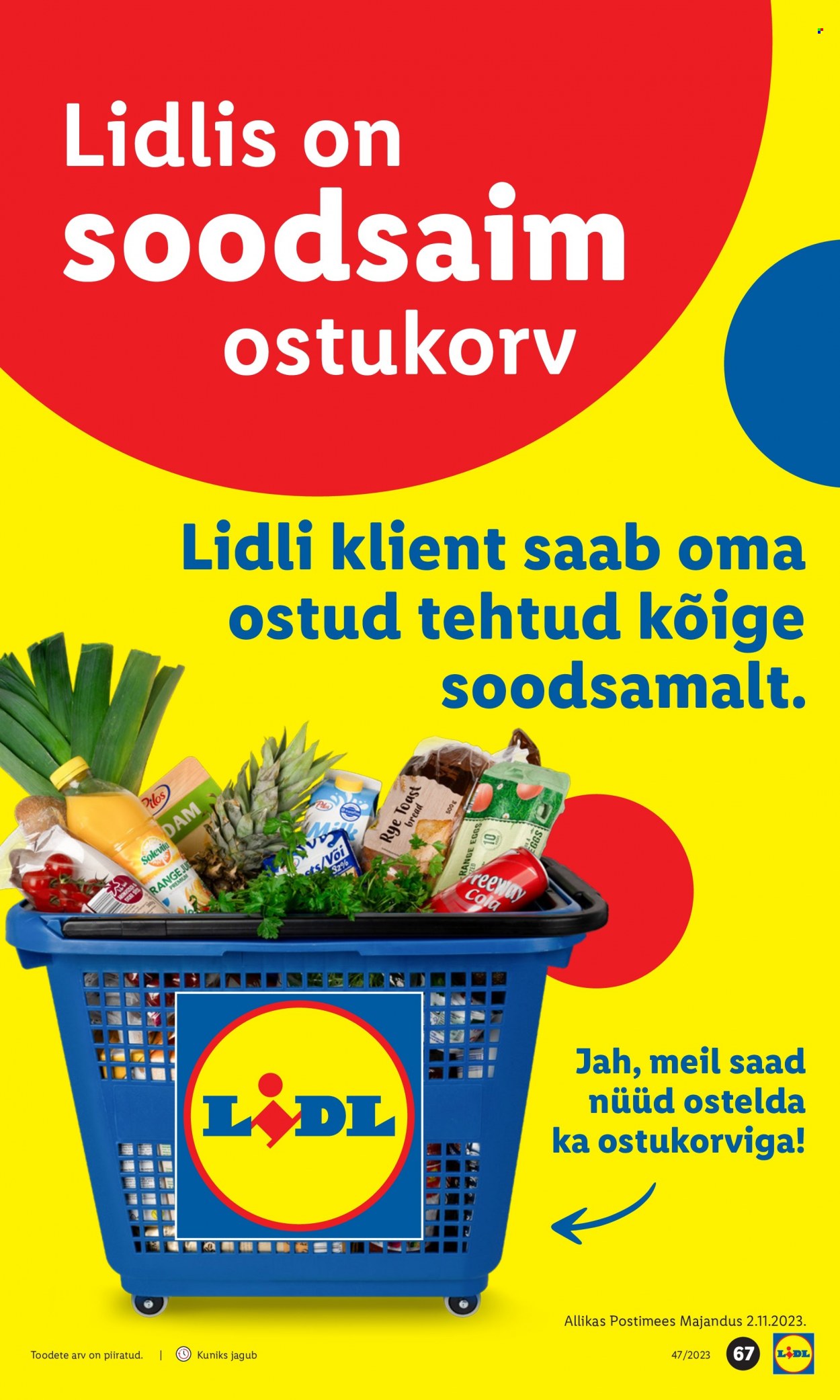 Lidl kliendileht - 20.11.2023 - 26.11.2023. Lehekülg 67