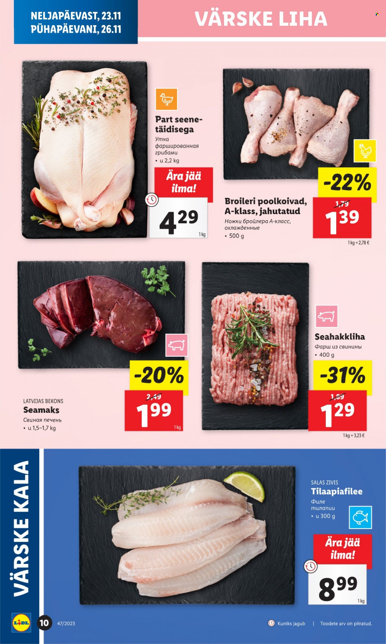 Lidl kliendileht - 22.11.2023 - 26.11.2023. Lehekülg 10