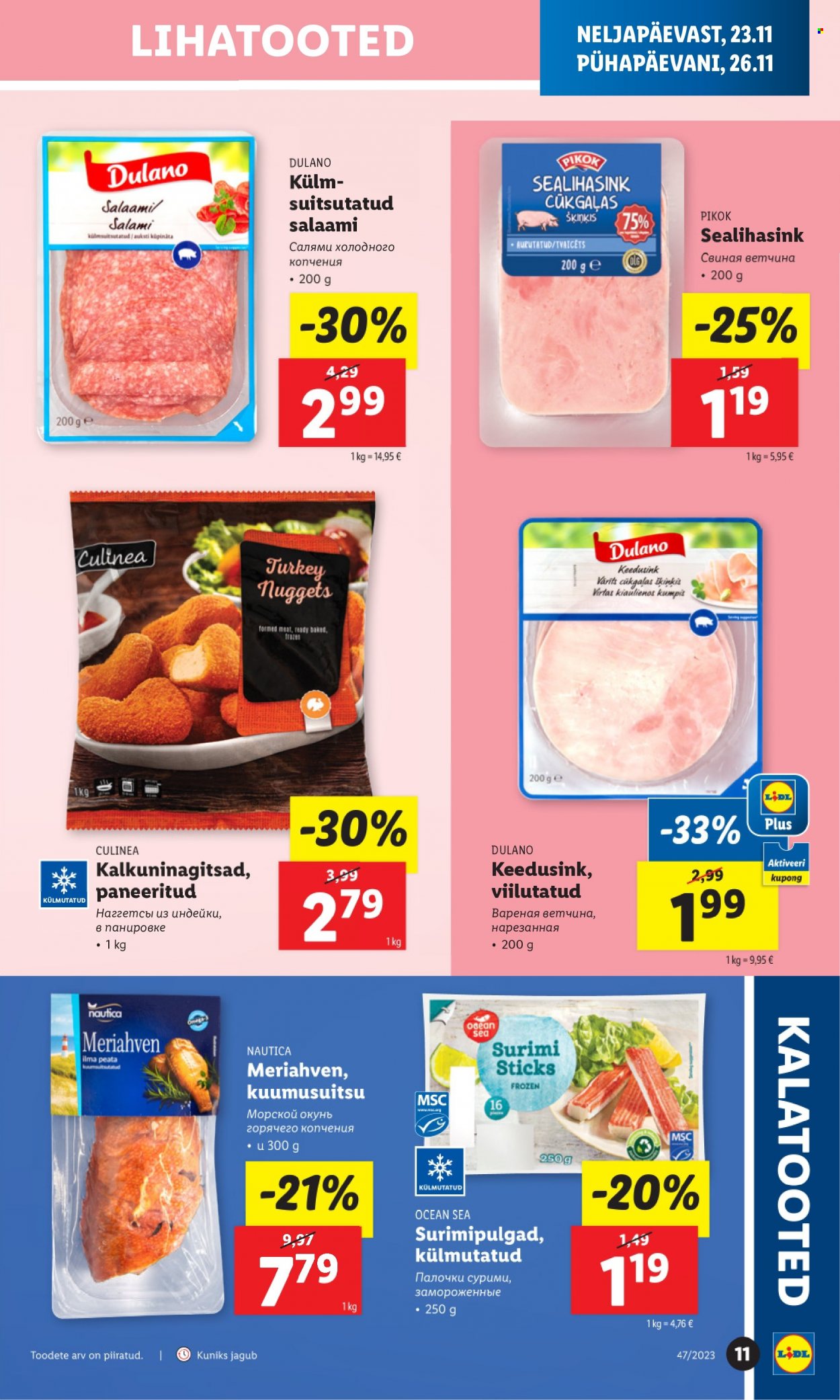 Lidl kliendileht - 22.11.2023 - 26.11.2023. Lehekülg 11