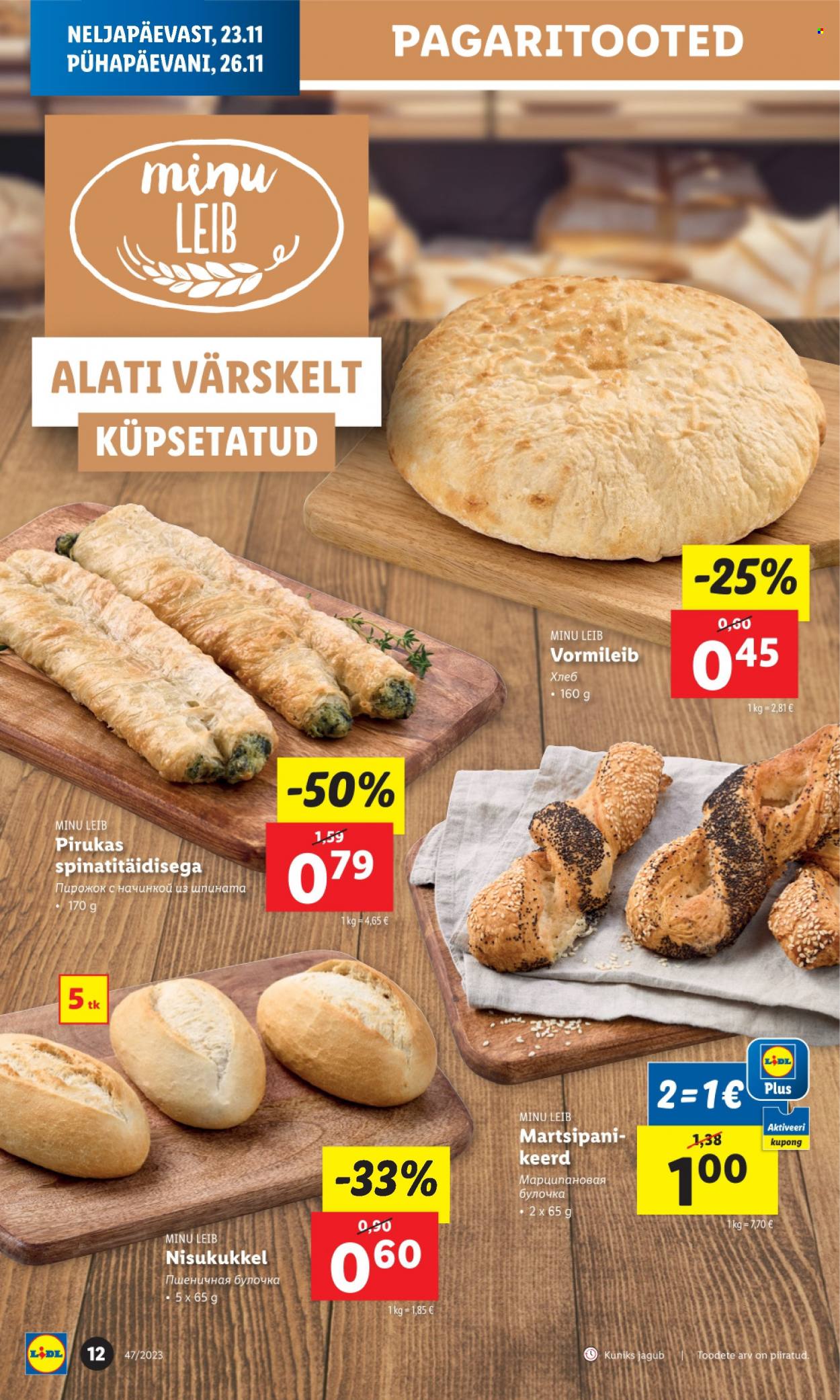 Lidl kliendileht - 22.11.2023 - 26.11.2023. Lehekülg 12