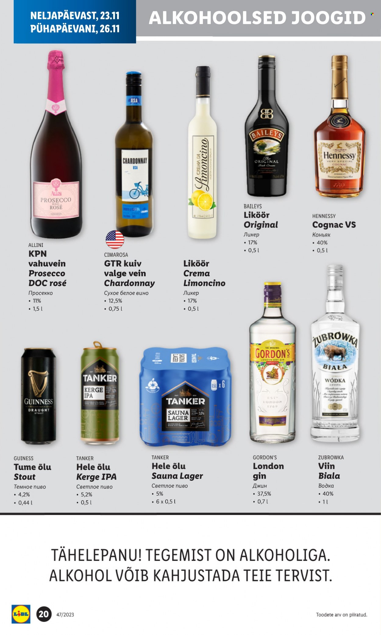 Lidl kliendileht - 22.11.2023 - 26.11.2023. Lehekülg 20