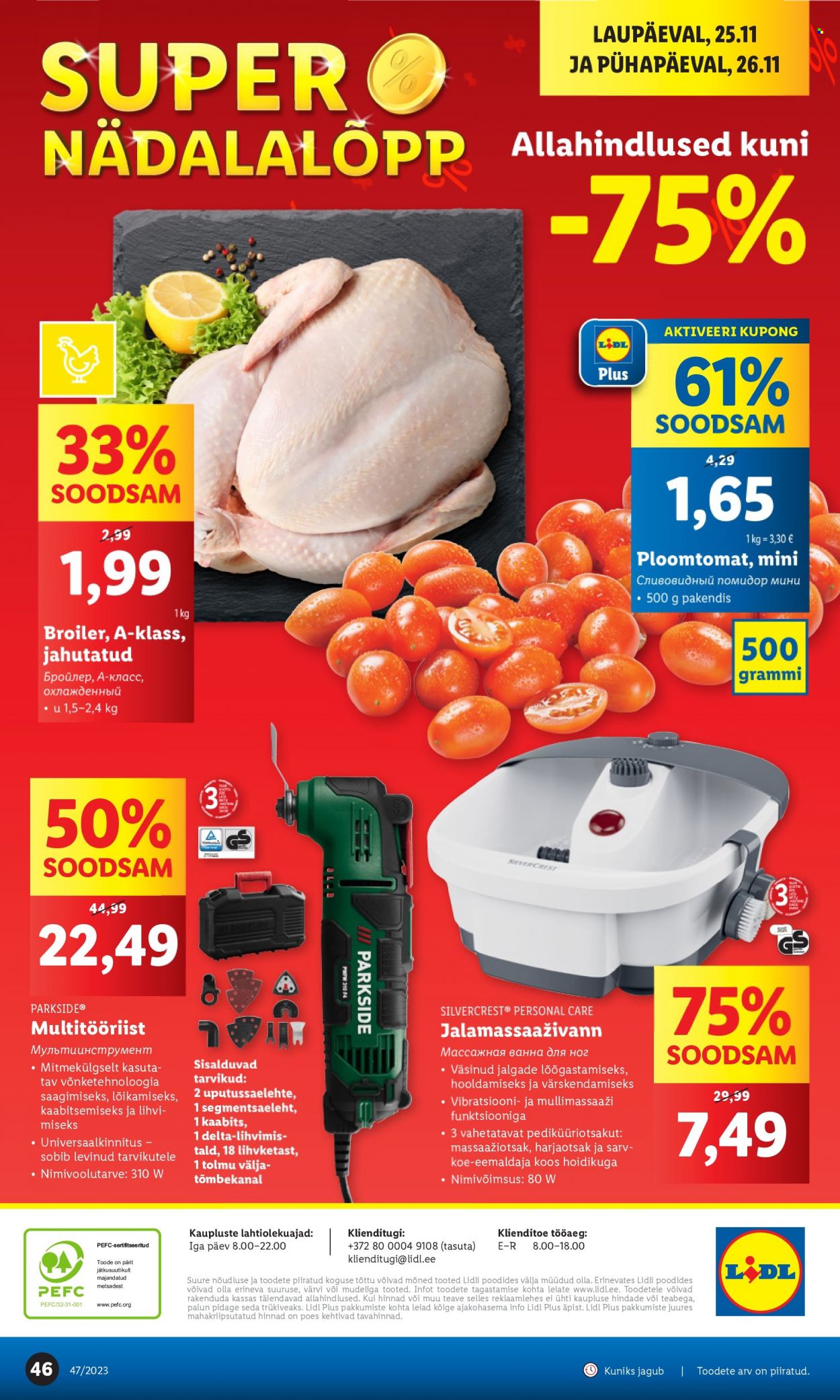 Lidl kliendileht - 22.11.2023 - 26.11.2023. Lehekülg 46