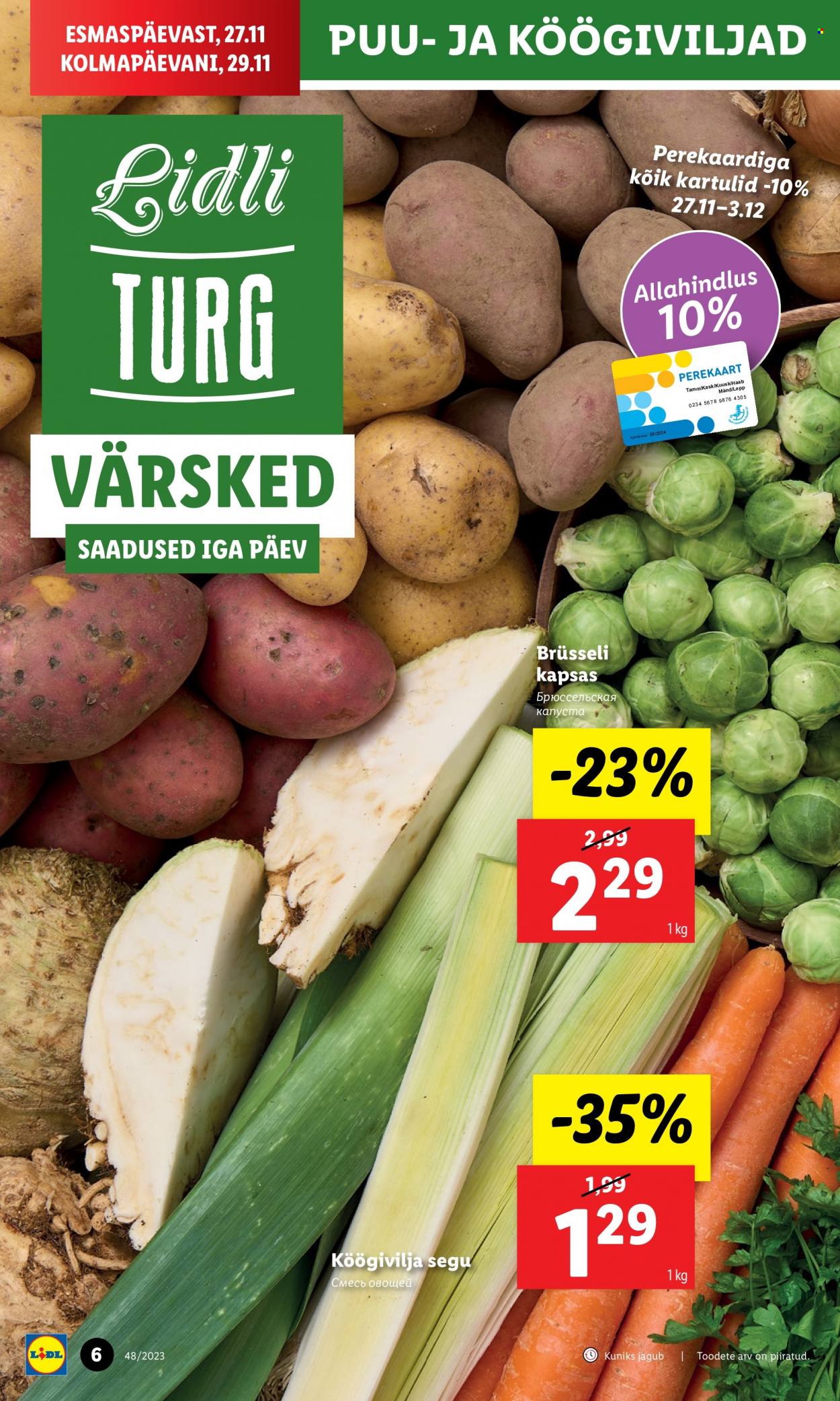 Lidl kliendileht - 27.11.2023 - 03.12.2023. Lehekülg 6