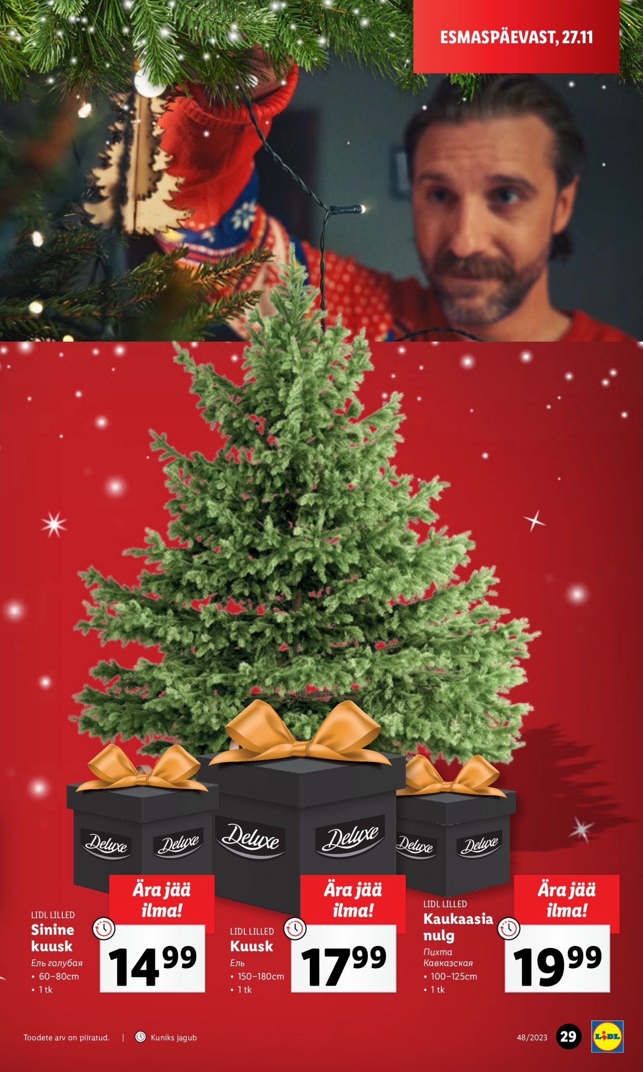 Lidl kliendileht - 27.11.2023 - 03.12.2023. Lehekülg 29