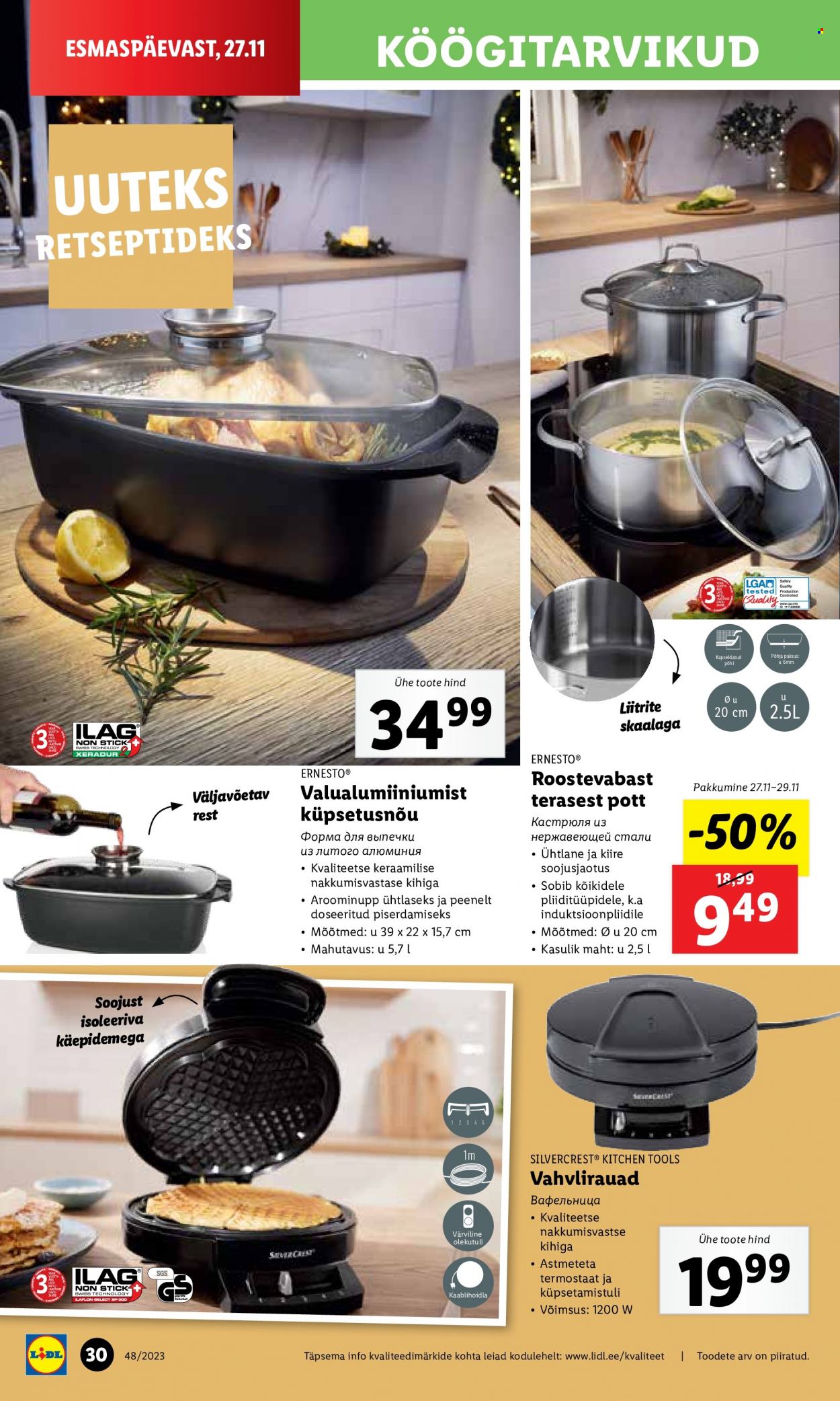 Lidl kliendileht - 27.11.2023 - 03.12.2023. Lehekülg 30