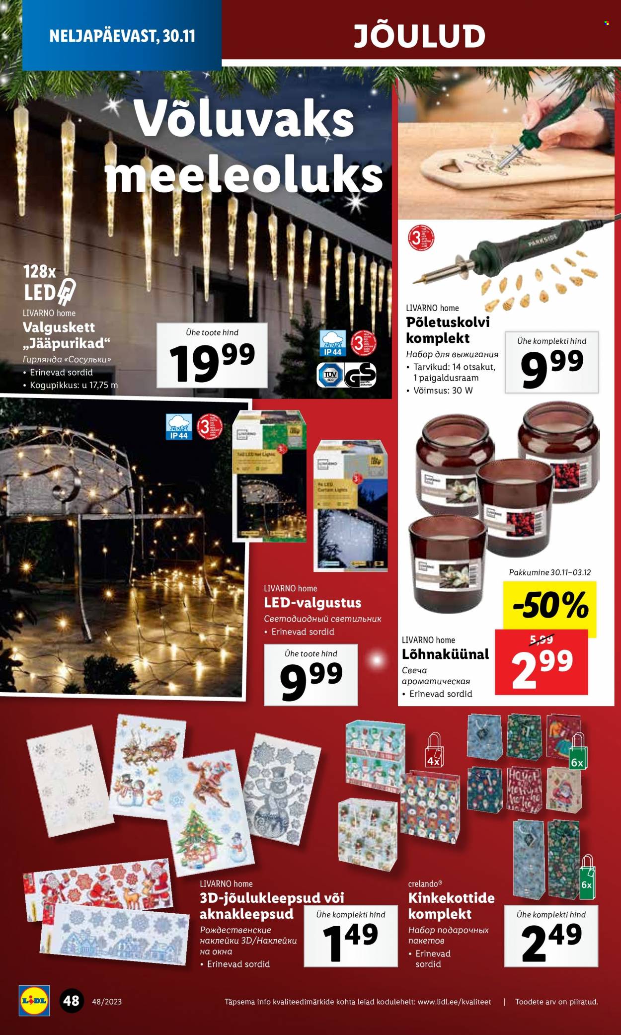Lidl kliendileht - 27.11.2023 - 03.12.2023. Lehekülg 48