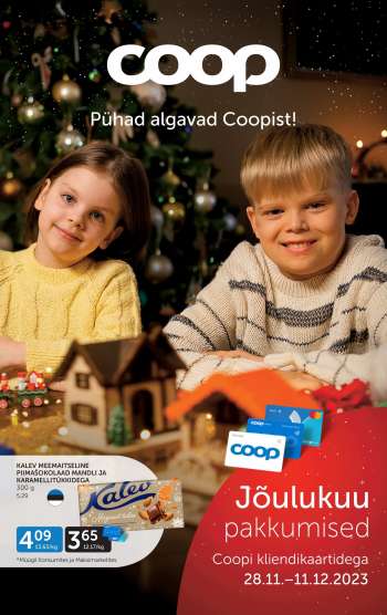 Kaupluse Coop kliendileht - 28.11.2023 - 11.12.2023.