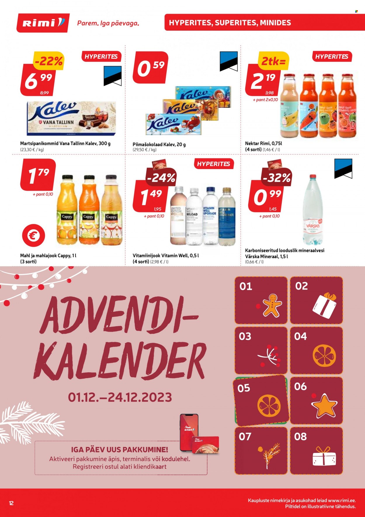 Rimi kliendileht - 28.11.2023 - 04.12.2023. Lehekülg 12