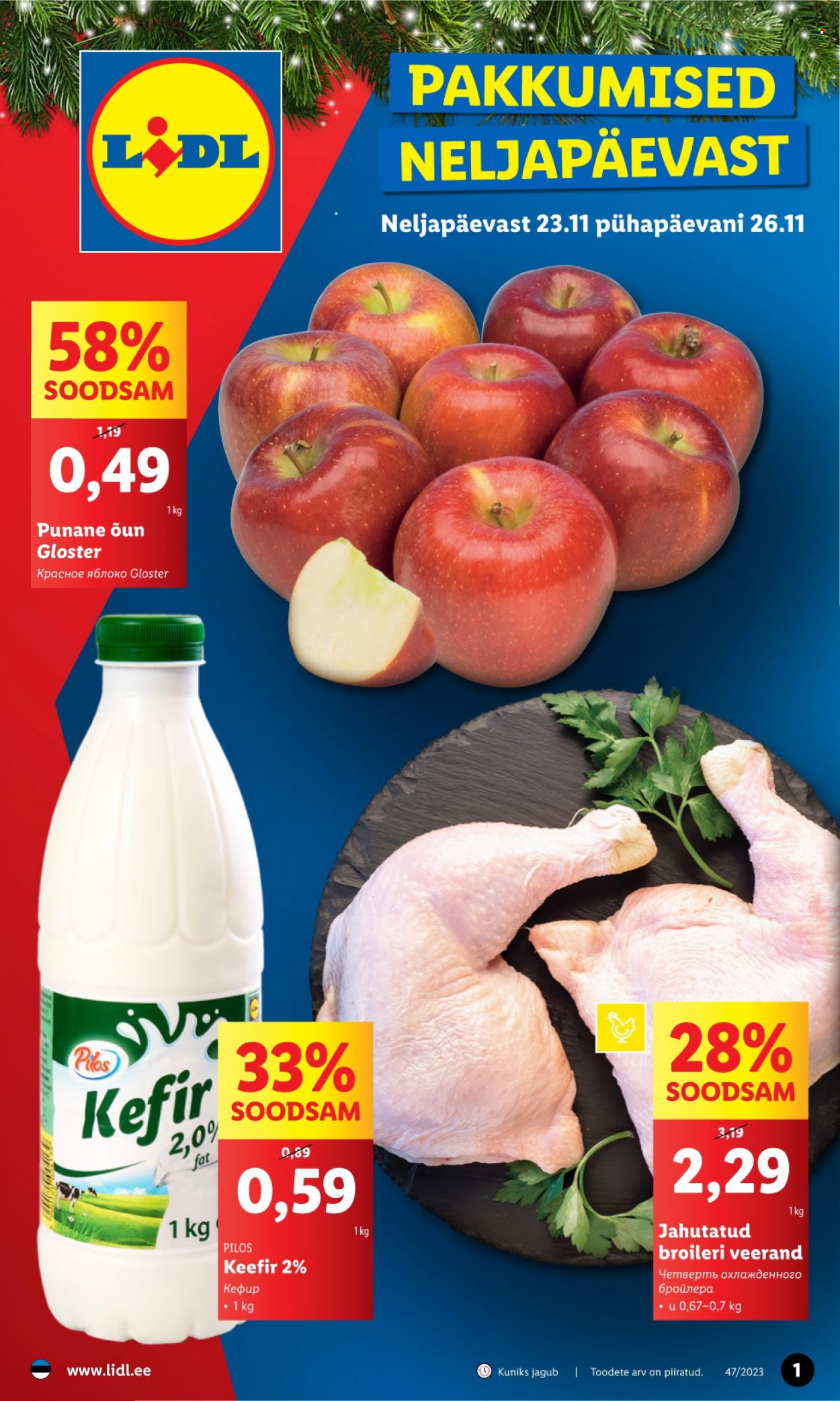 Lidl kliendileht - 30.11.2023 - 03.12.2023. Lehekülg 1