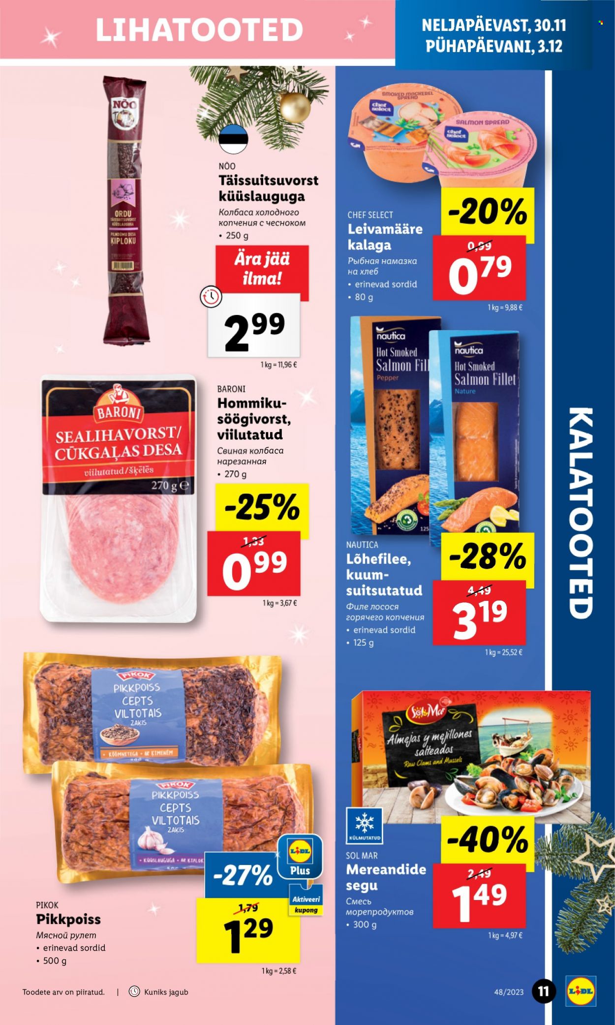 Lidl kliendileht - 30.11.2023 - 03.12.2023. Lehekülg 11