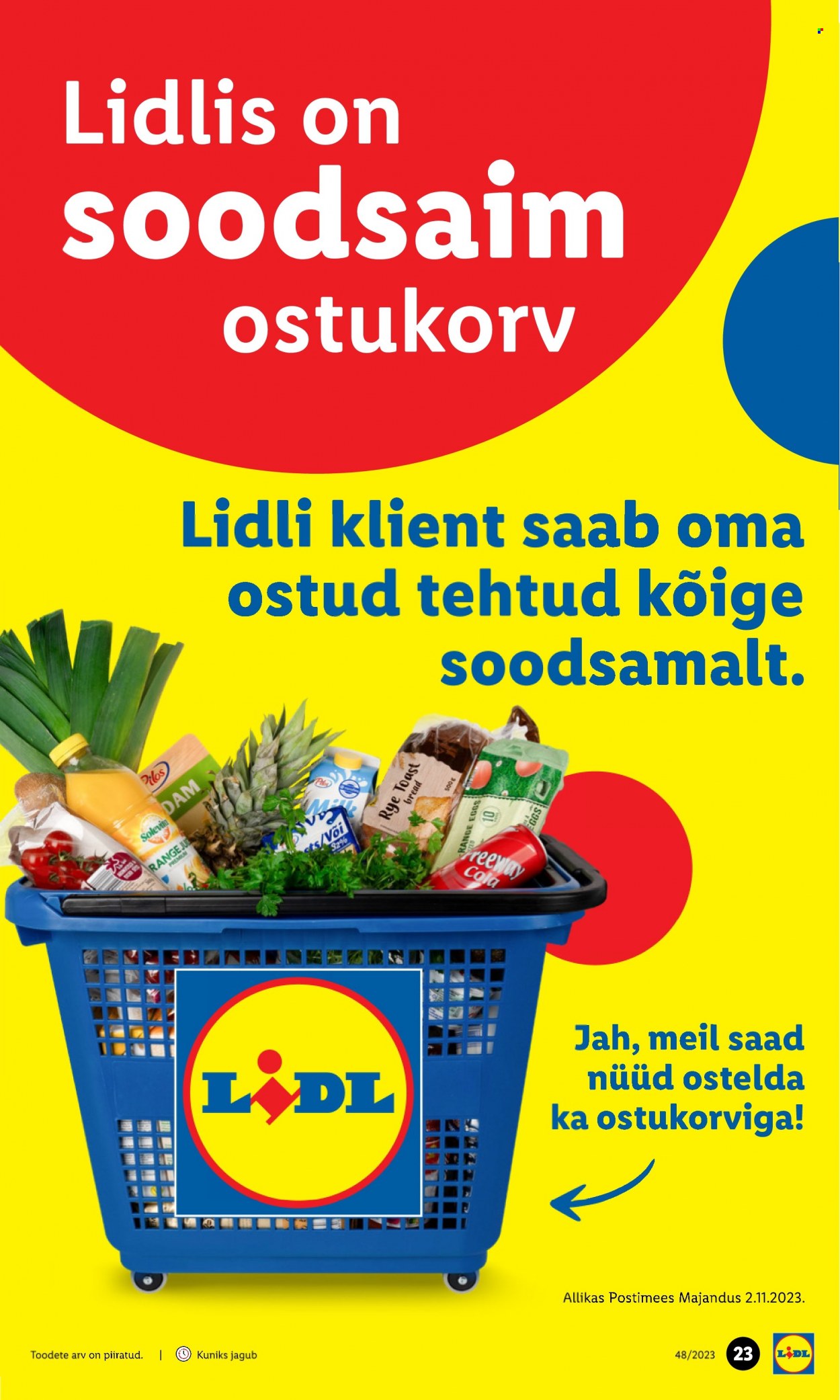 Lidl kliendileht - 30.11.2023 - 03.12.2023. Lehekülg 23