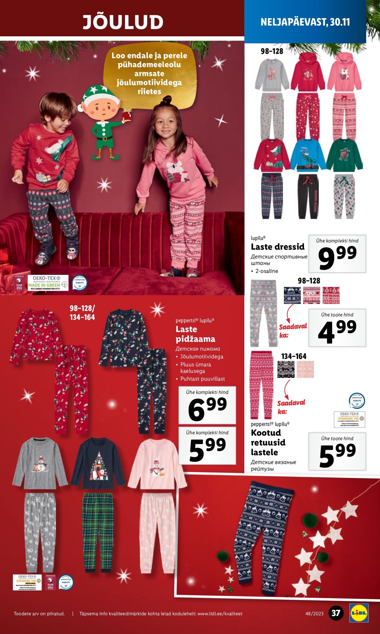 Lidl kliendileht - 30.11.2023 - 03.12.2023. Lehekülg 37