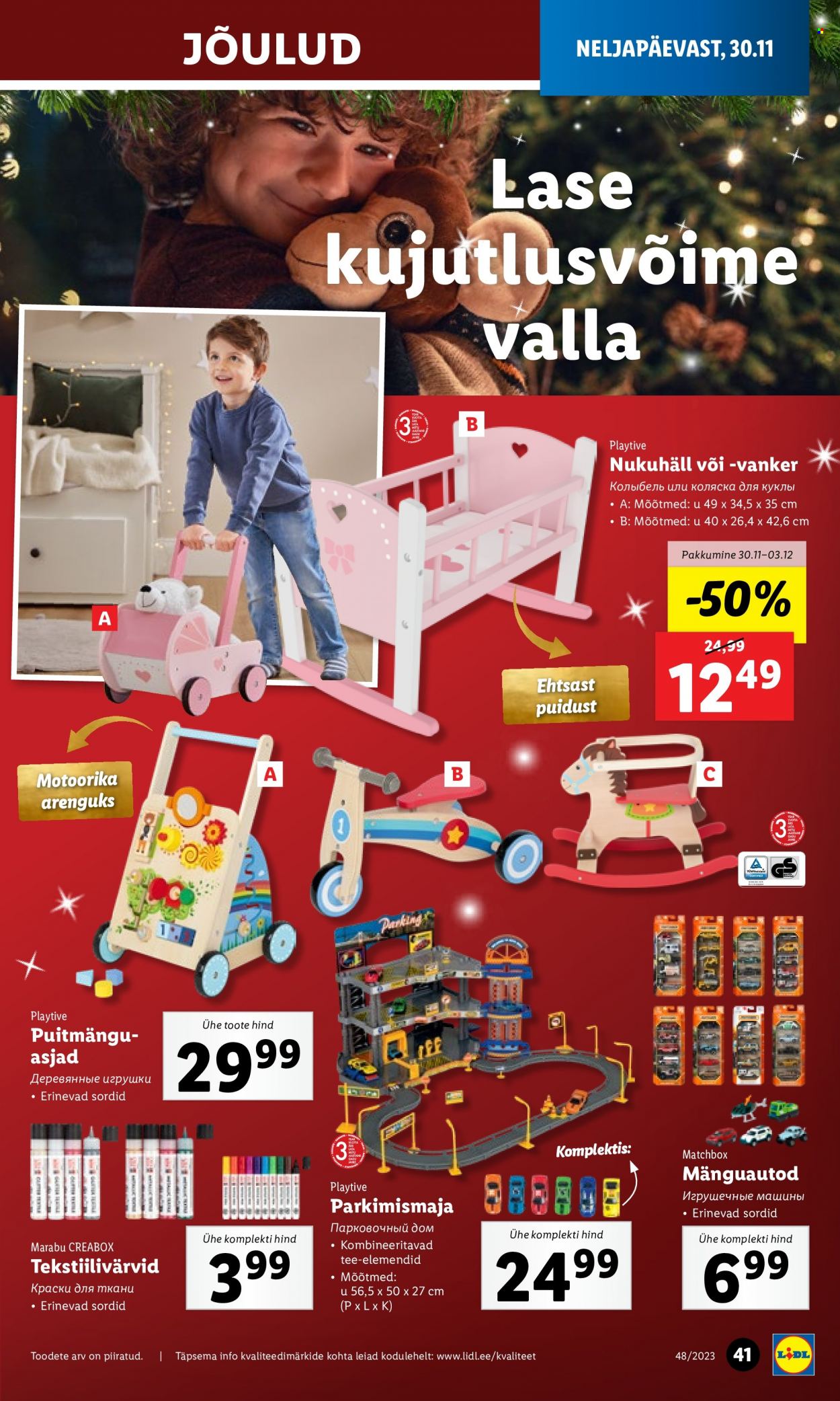 Lidl kliendileht - 30.11.2023 - 03.12.2023. Lehekülg 41