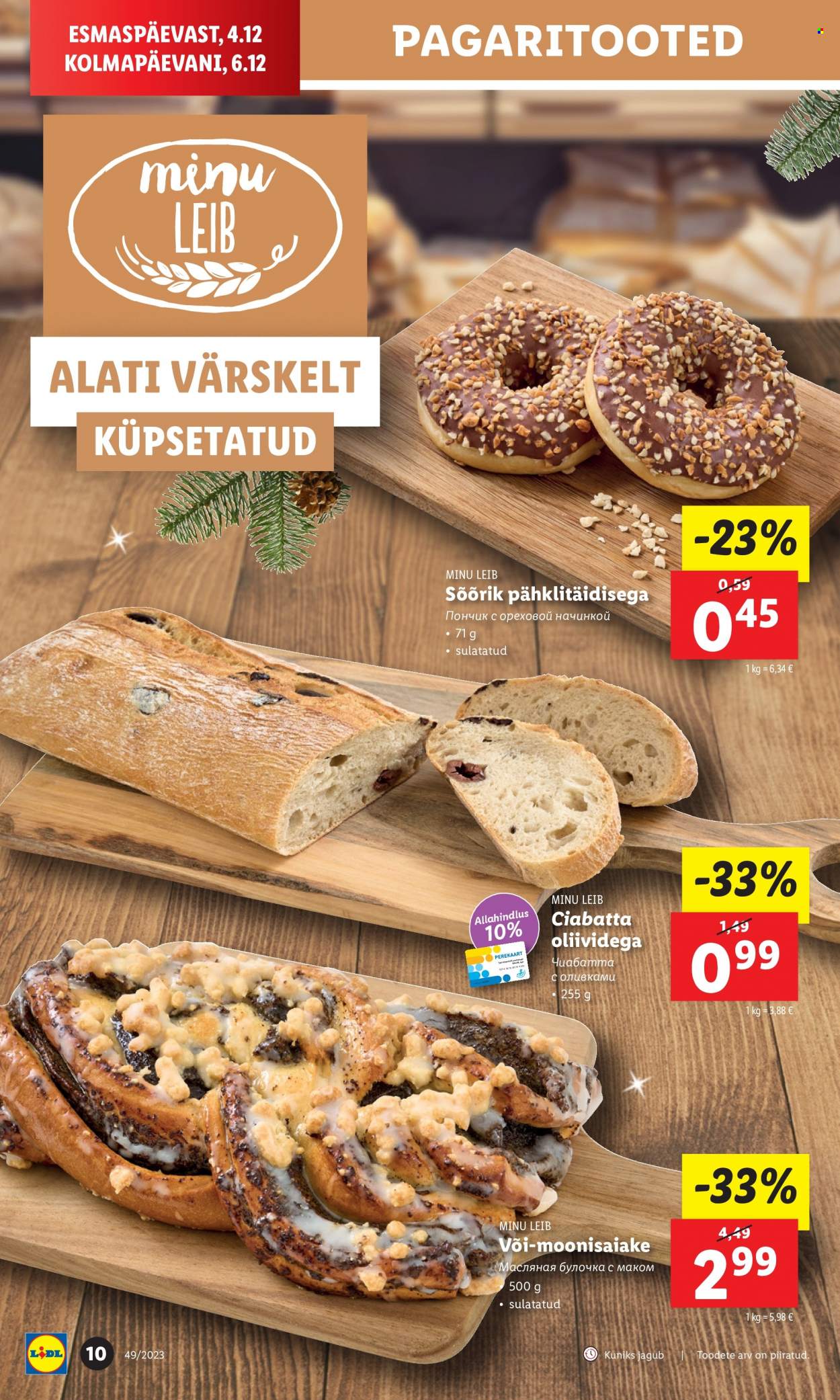 Lidl kliendileht - 04.12.2023 - 10.12.2023. Lehekülg 10