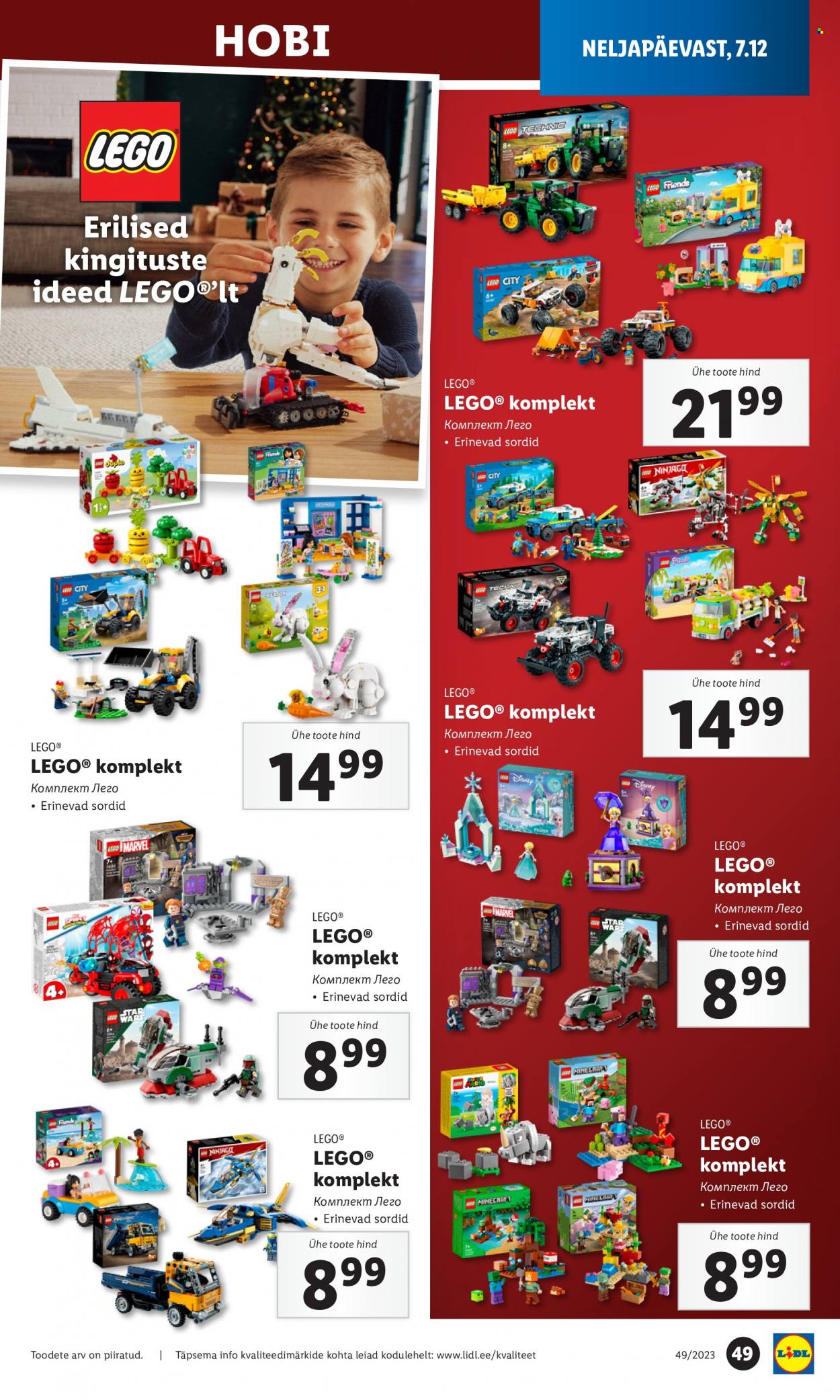 Lidl kliendileht - 04.12.2023 - 10.12.2023. Lehekülg 49