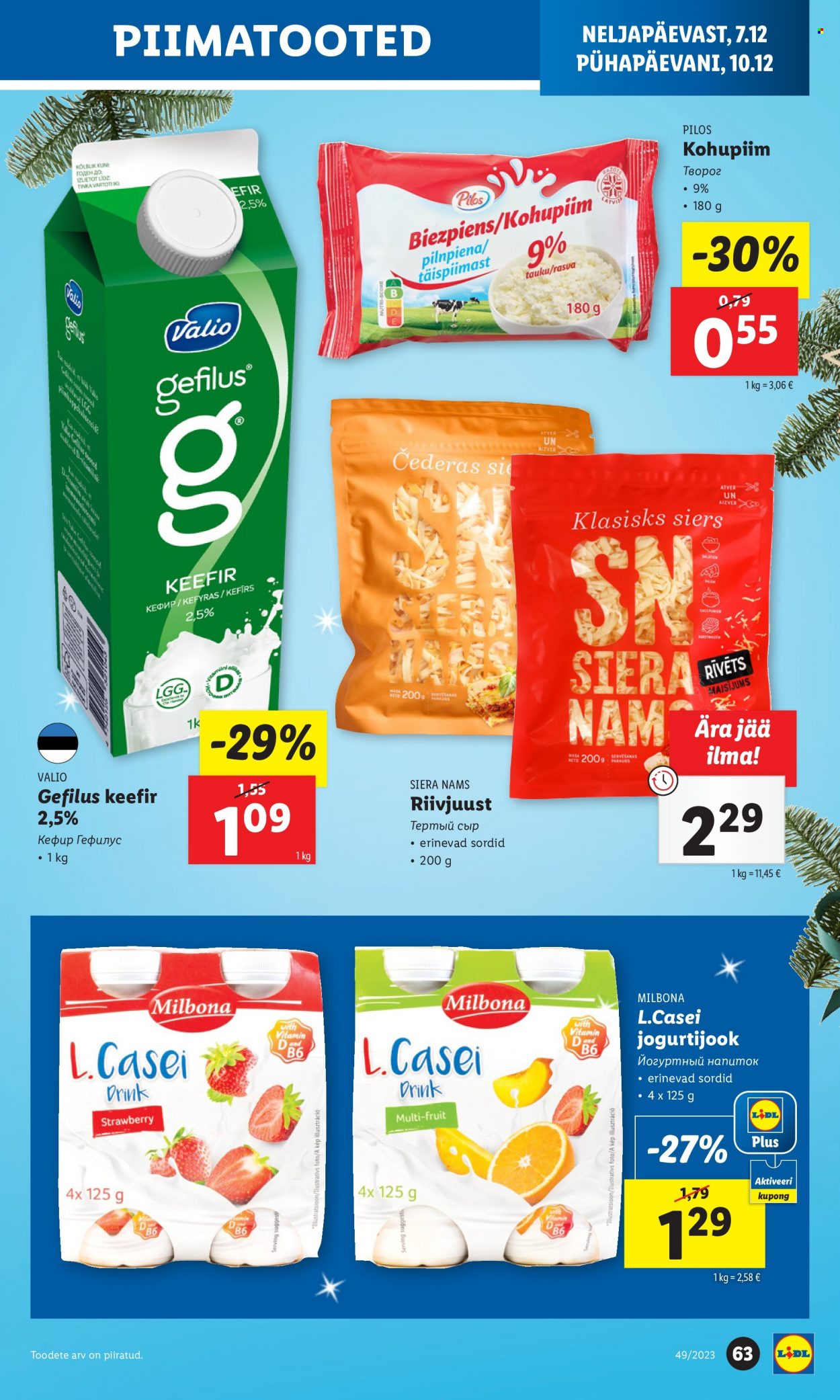 Lidl kliendileht - 04.12.2023 - 10.12.2023. Lehekülg 63