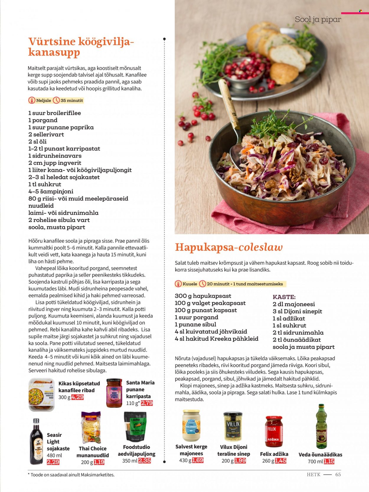 Coop kliendileht - 04.12.2023 - 29.02.2024. Lehekülg 65