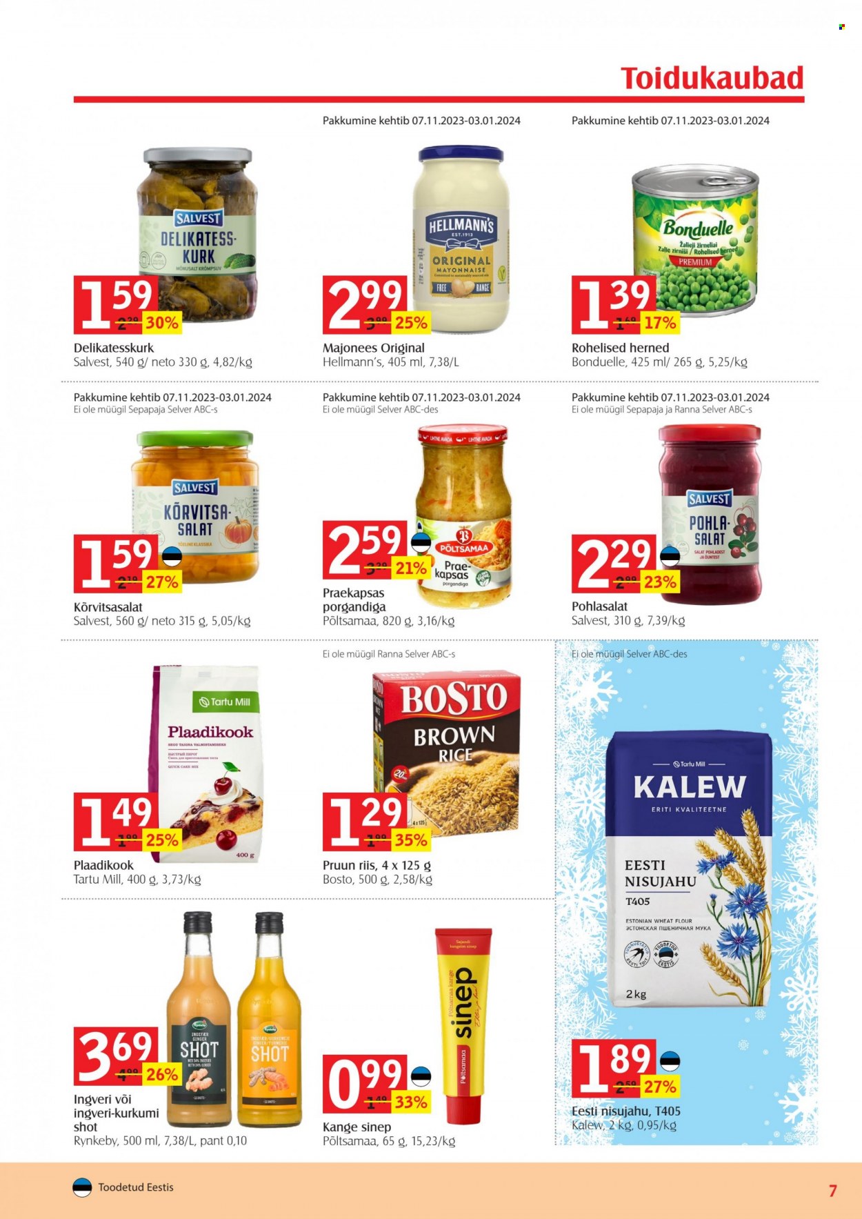 Selver kliendileht - 05.12.2023 - 03.01.2024. Lehekülg 7