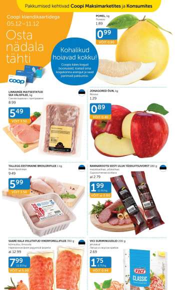 Kaupluse Coop kliendileht - 05.12.2023 - 11.12.2023.