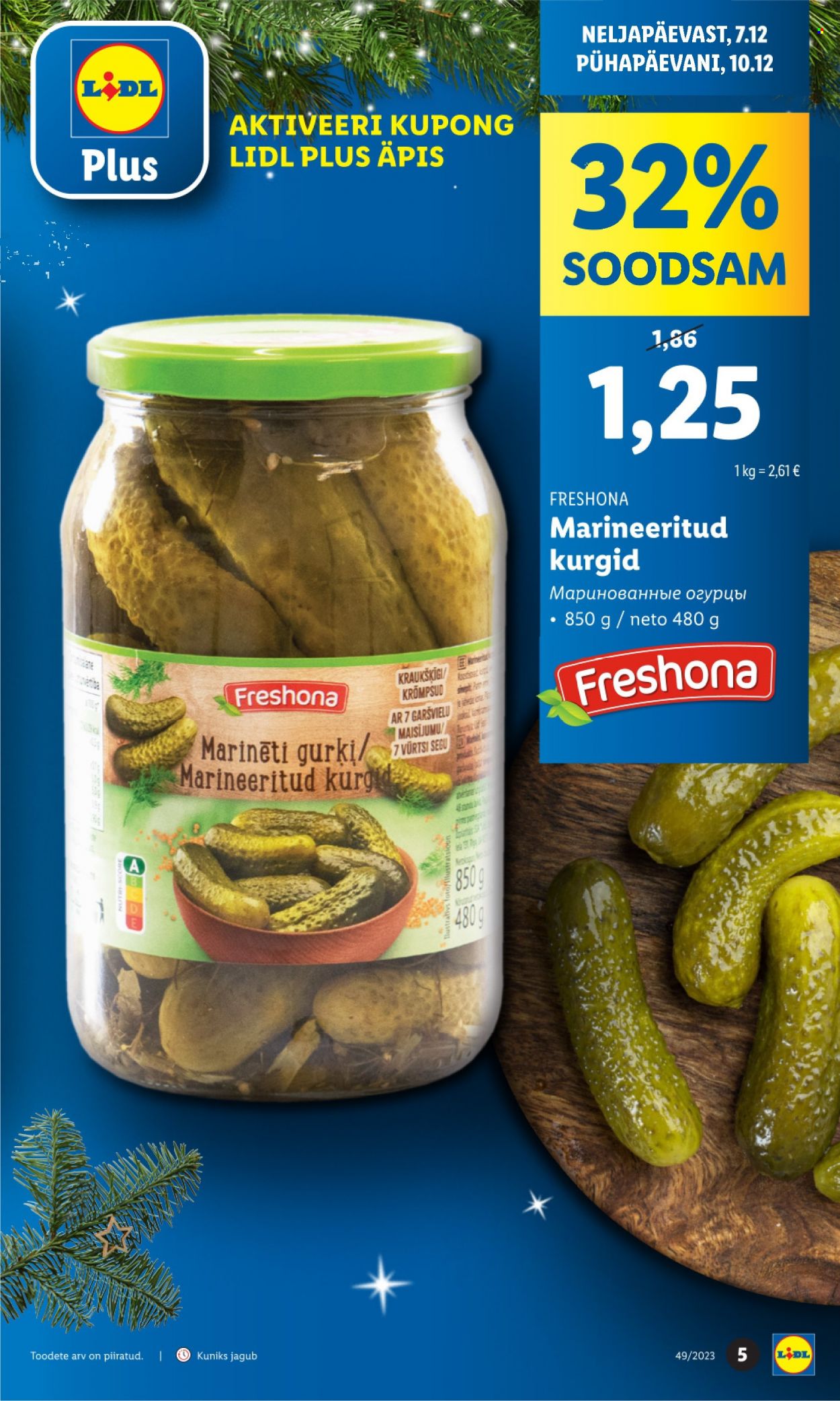Lidl kliendileht - 07.12.2023 - 10.12.2023. Lehekülg 5