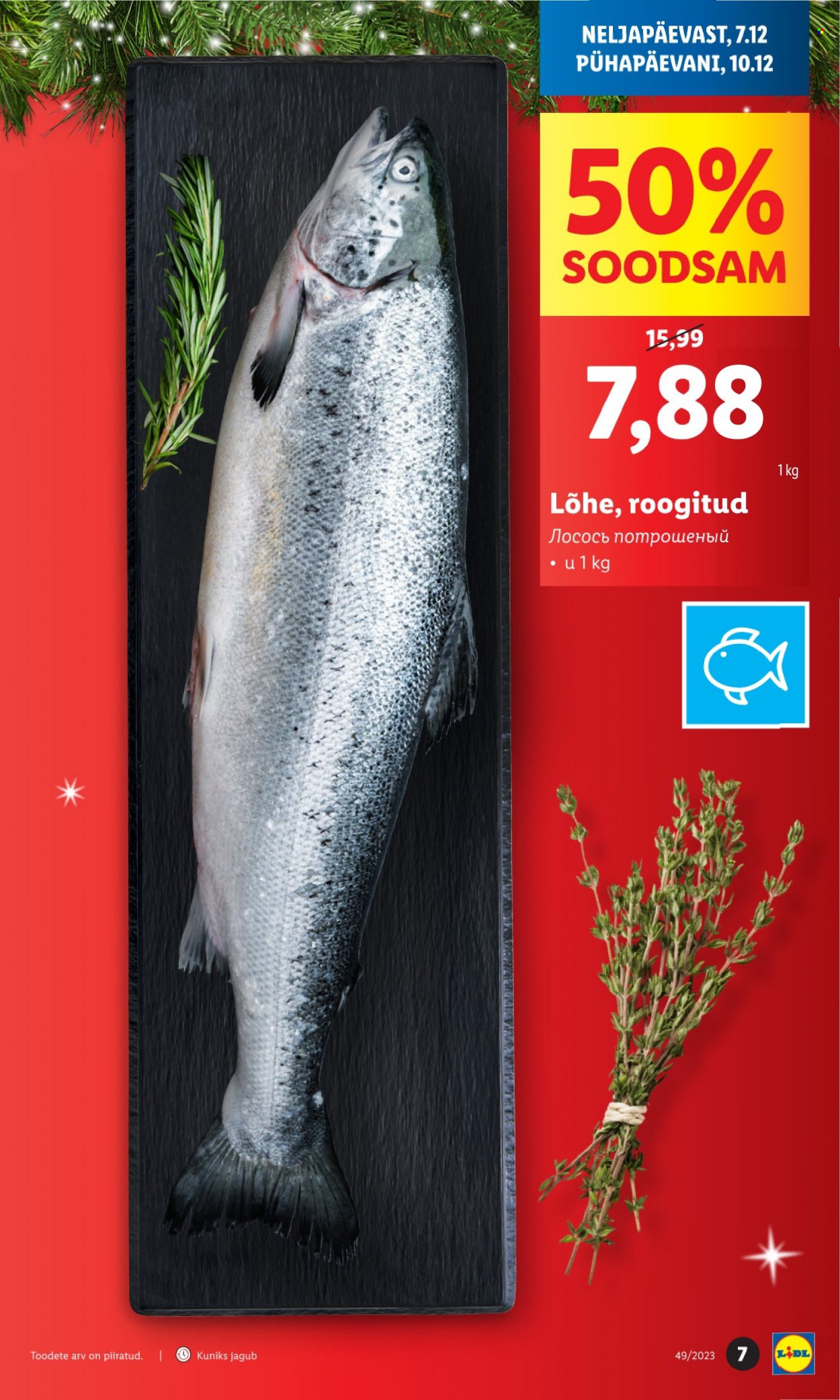 Lidl kliendileht - 07.12.2023 - 10.12.2023. Lehekülg 7