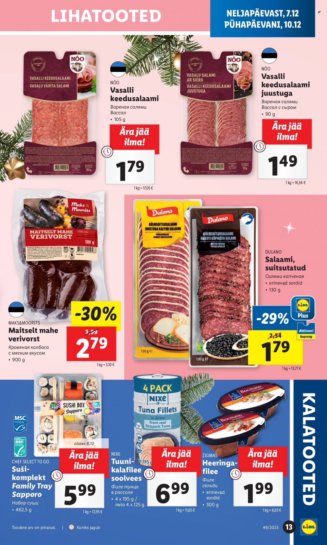 Lidl kliendileht - 07.12.2023 - 10.12.2023. Lehekülg 13