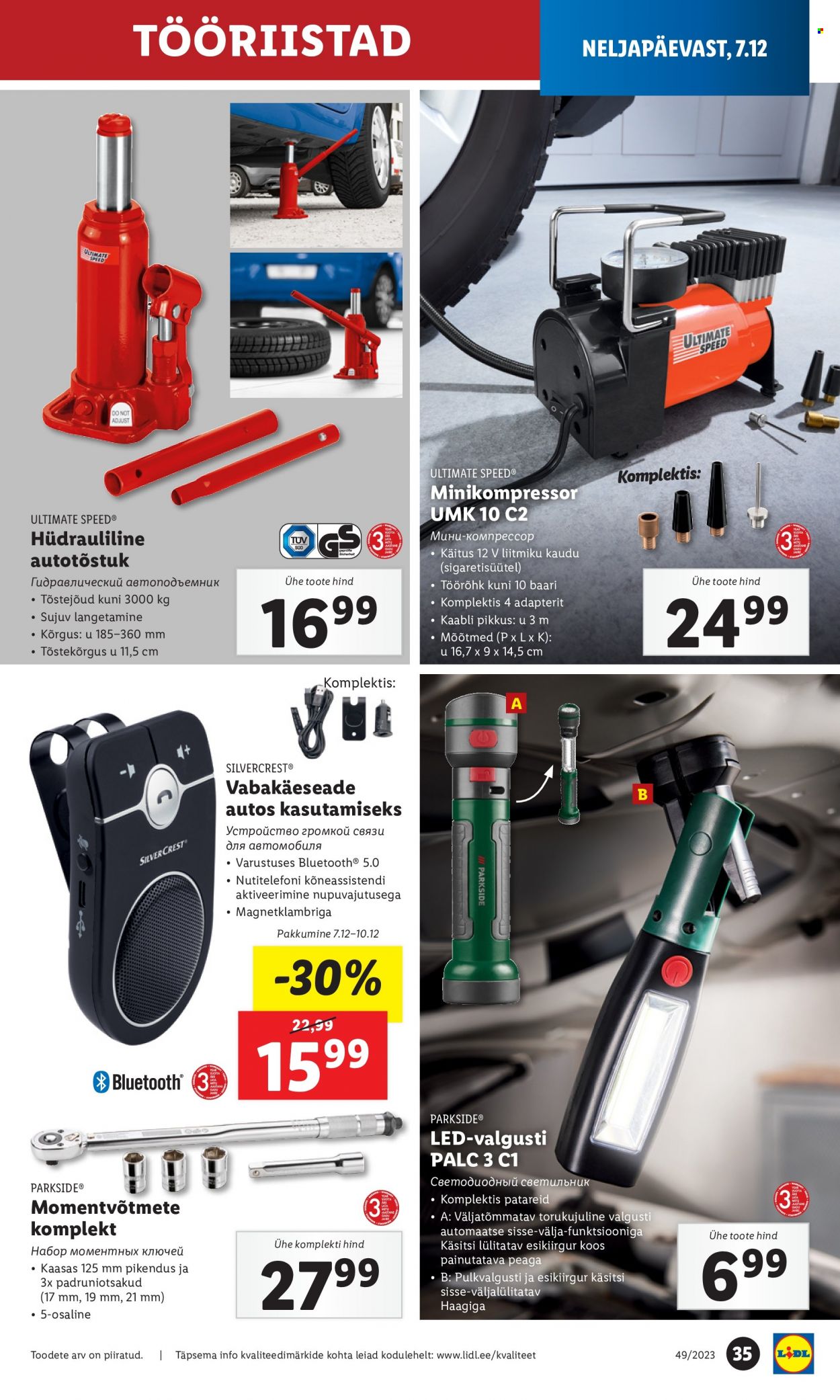 Lidl kliendileht - 07.12.2023 - 10.12.2023. Lehekülg 35